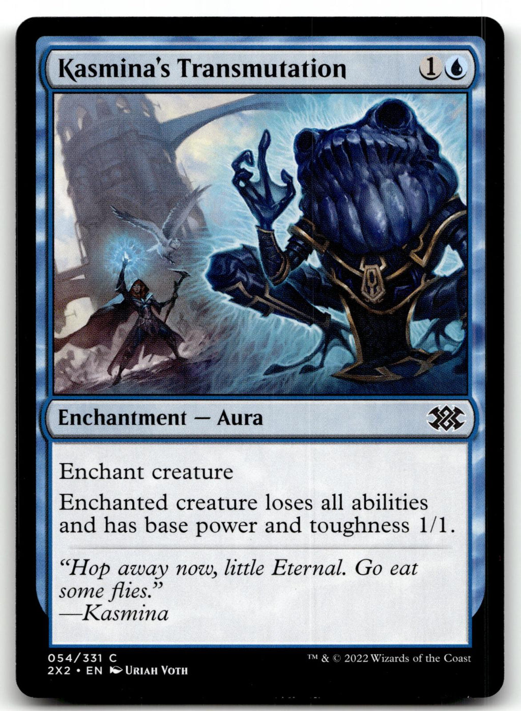 Kasmina's Transmutation 54 Common Double Masters 2022 Magic: The Gathering NM