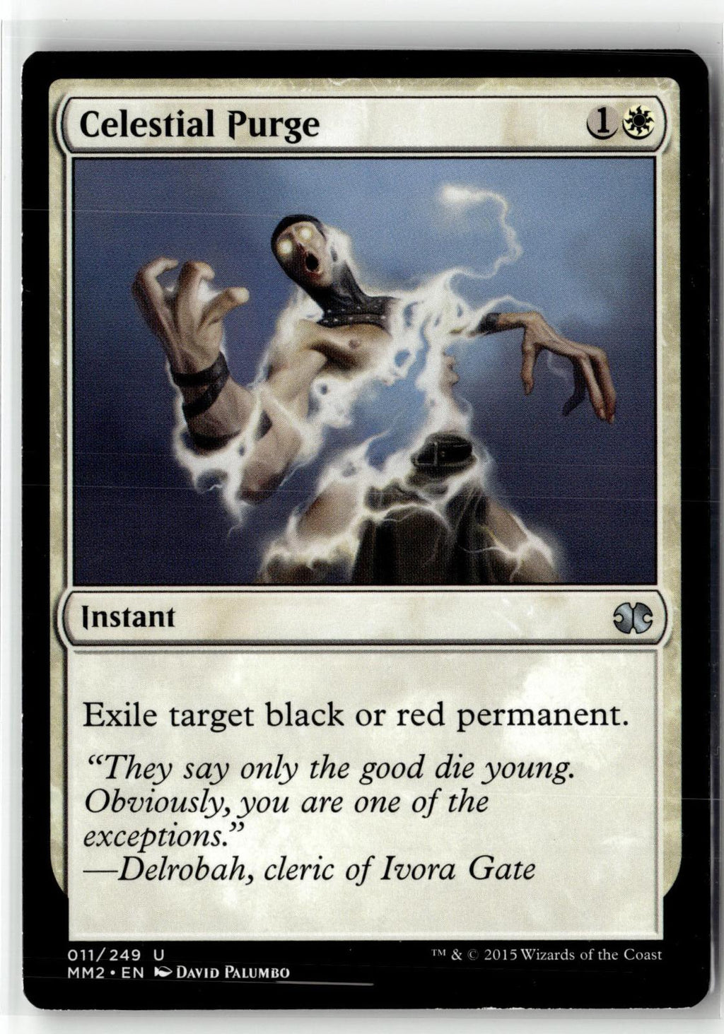Celestial Purge 11 Uncommon Modern Masters 2015 Magic: The Gathering Near Mint