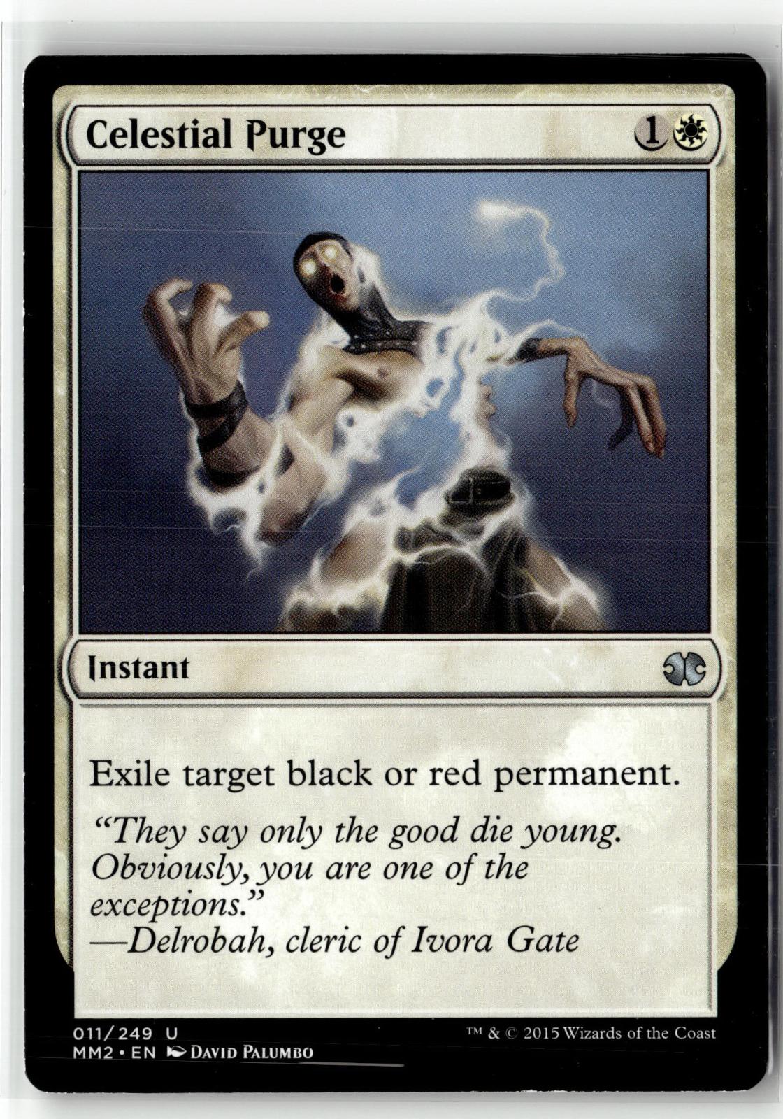 Celestial Purge 11 Uncommon Modern Masters 2015 Magic: The Gathering Near Mint