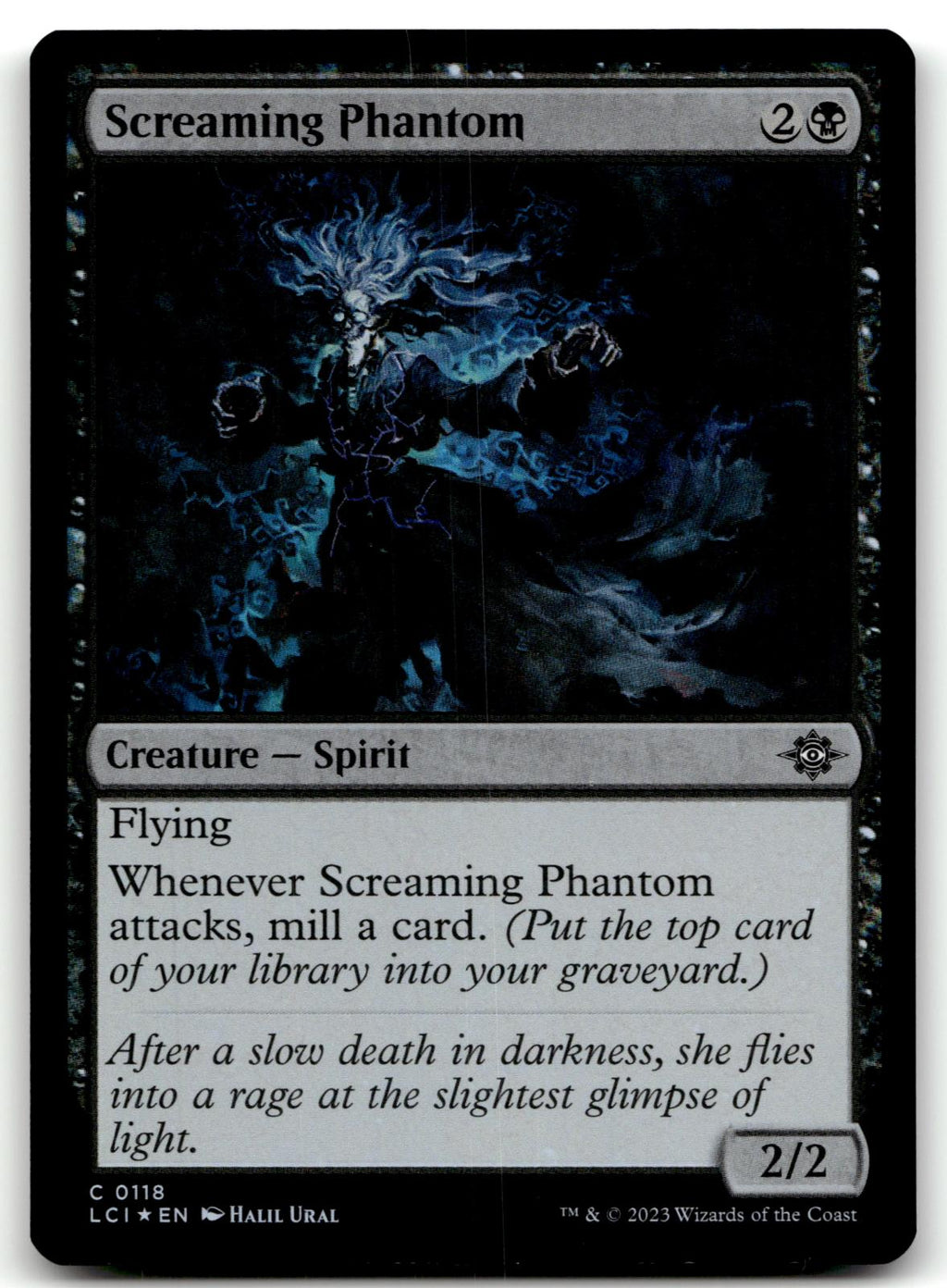 Screaming Phantom 118 The Lost Caverns of Ixalan Magic: The Gathering Foil NM