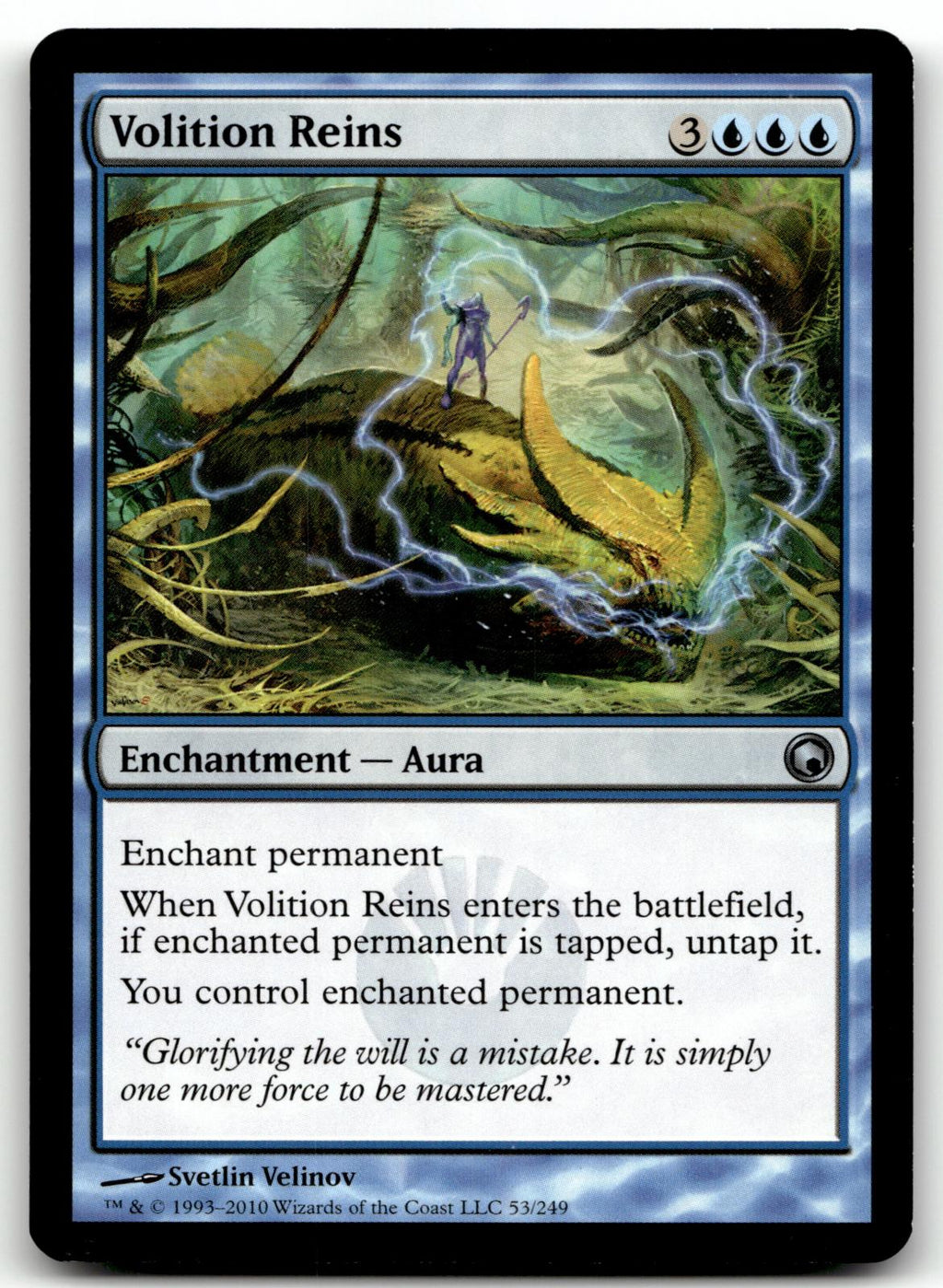 Volition Reins 53 Uncommon Scars of Mirrodin Magic: The Gathering Near Mint
