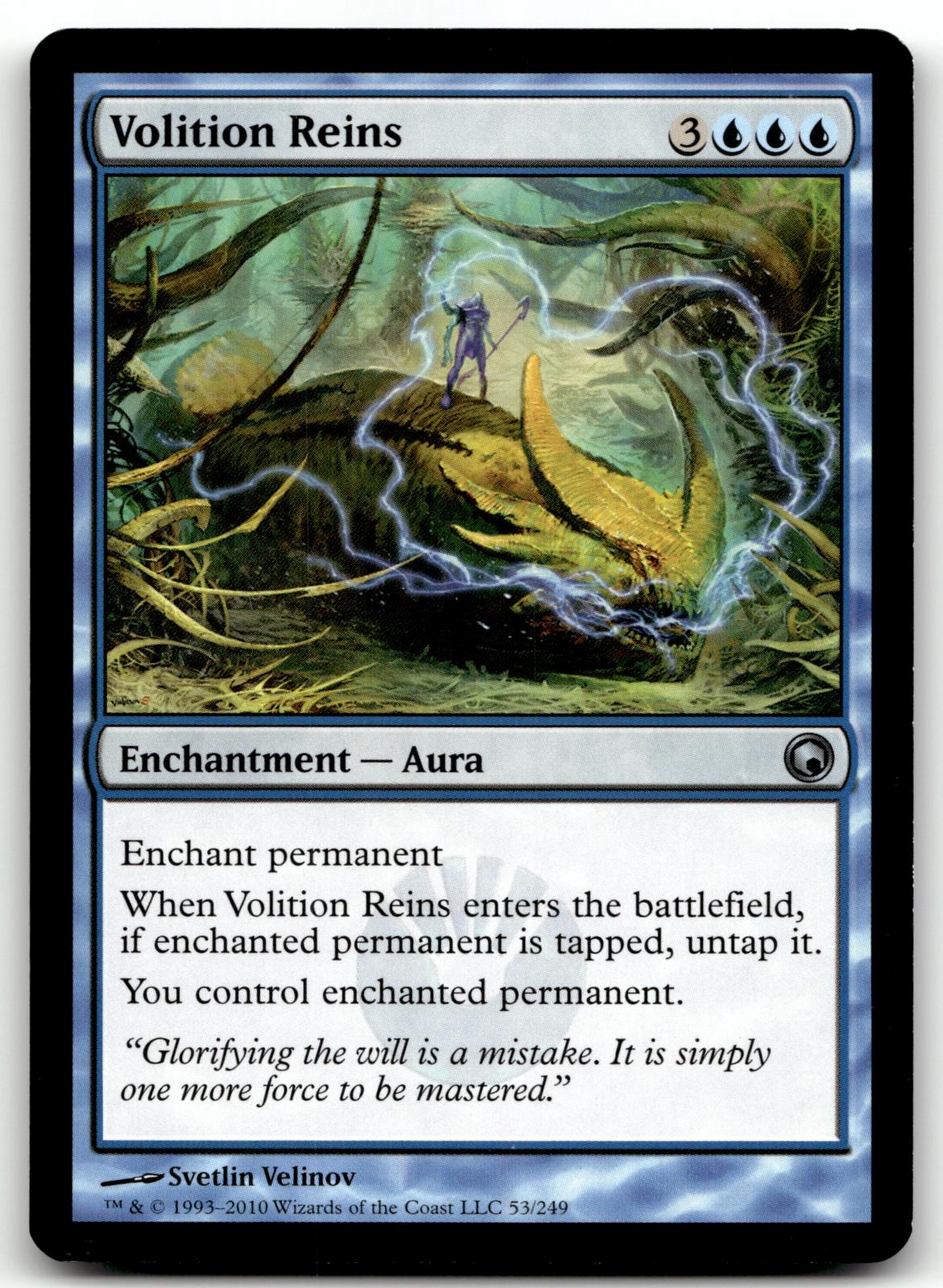 Volition Reins 53 Uncommon Scars of Mirrodin Magic: The Gathering Near Mint