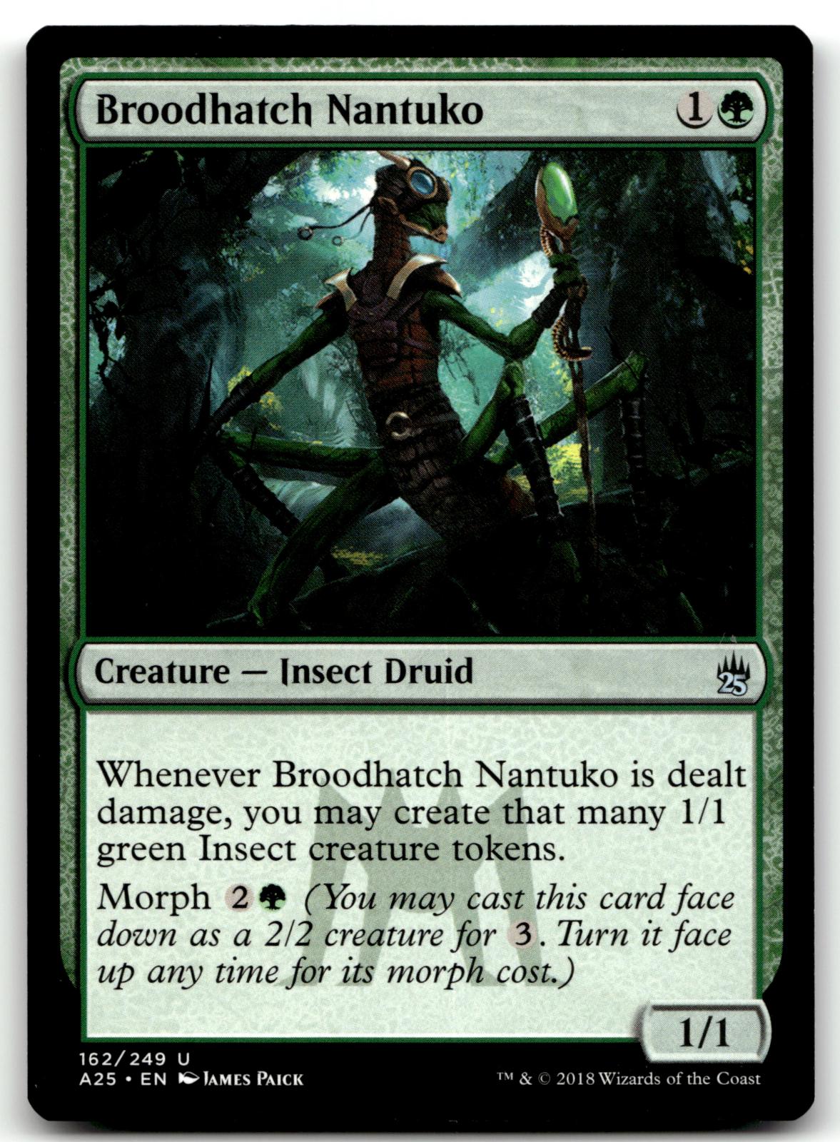 Broodhatch Nantuko 162 Uncommon Masters 25 Magic: The Gathering Near Mint