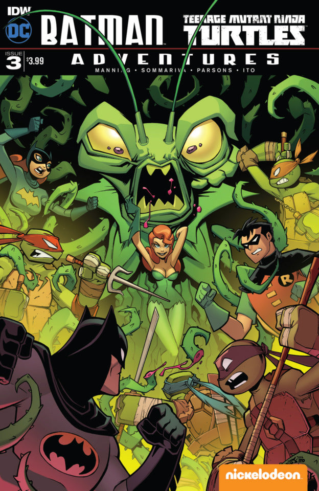 Batman / Teenage Mutant Ninja Turtles Adventures #3A (Regular Jon Sommariva Cover)