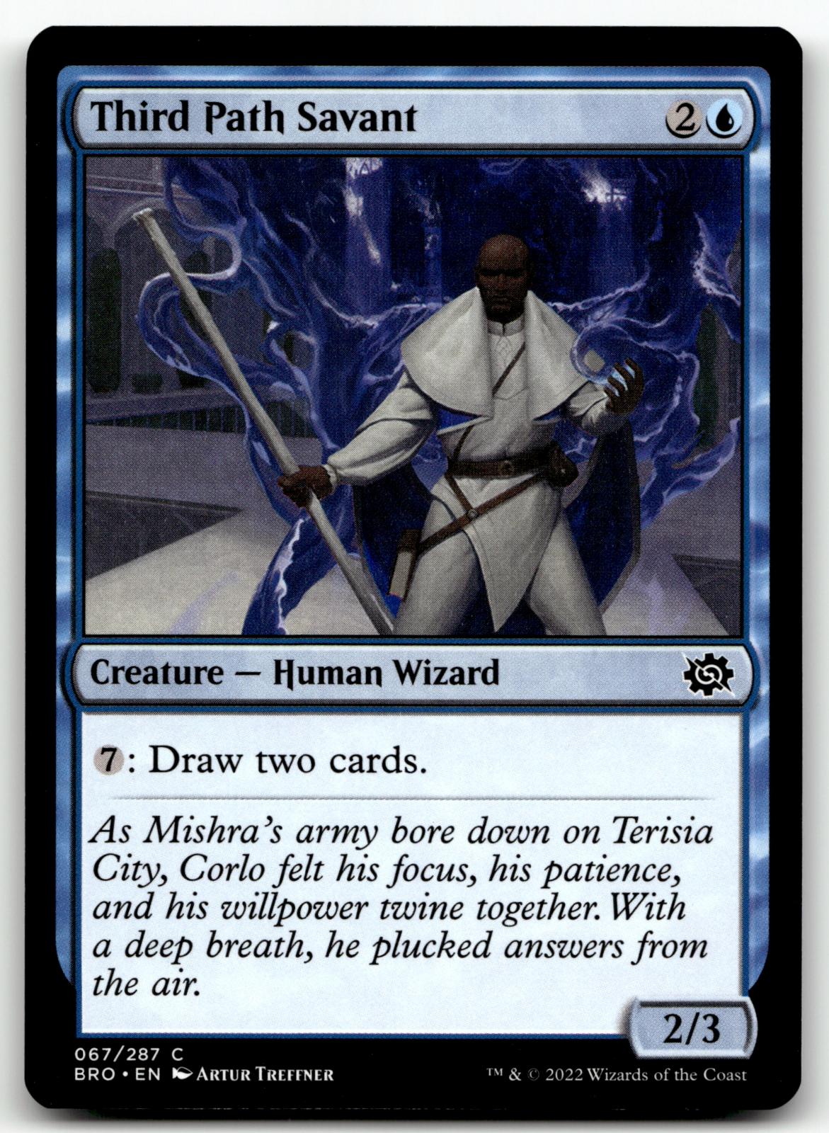 Third Path Savant 67 Common The Brothers' War Magic: The Gathering Near Mint