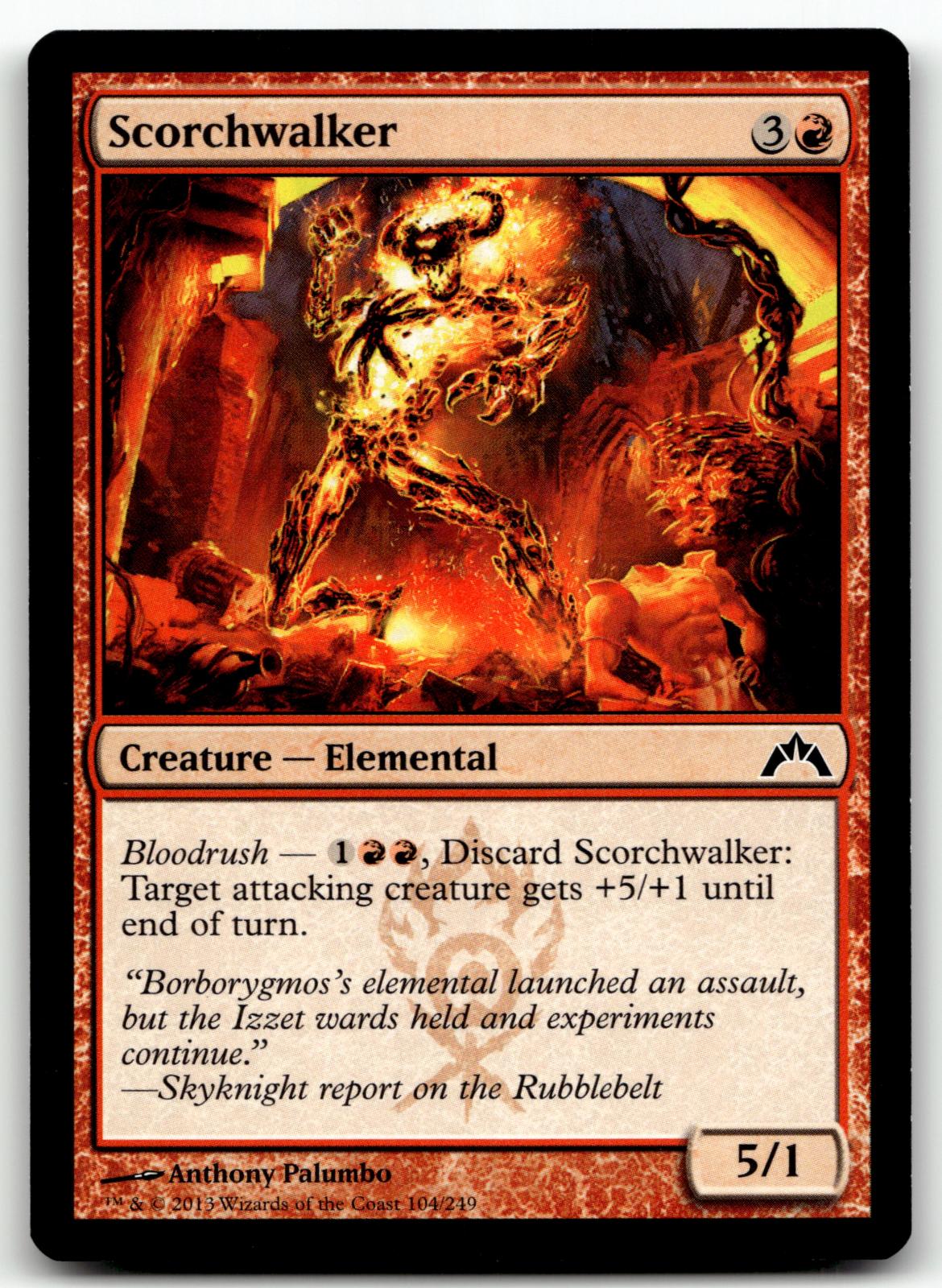 Scorchwalker 104 Common Gatecrash Magic: The Gathering Near Mint
