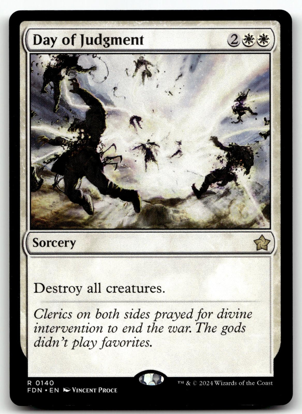 Day of Judgment 140 Rare Foundations Magic: The Gathering Near Mint