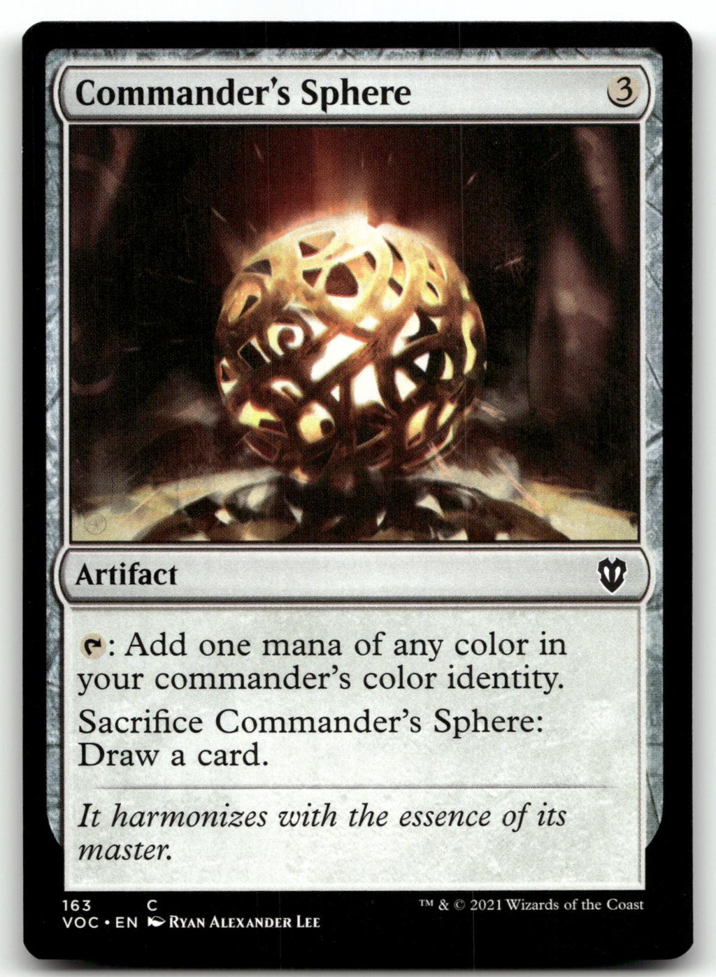 Commander's Sphere 163 Commander: Innistrad: Crimson Vow Magic: The Gathering NM