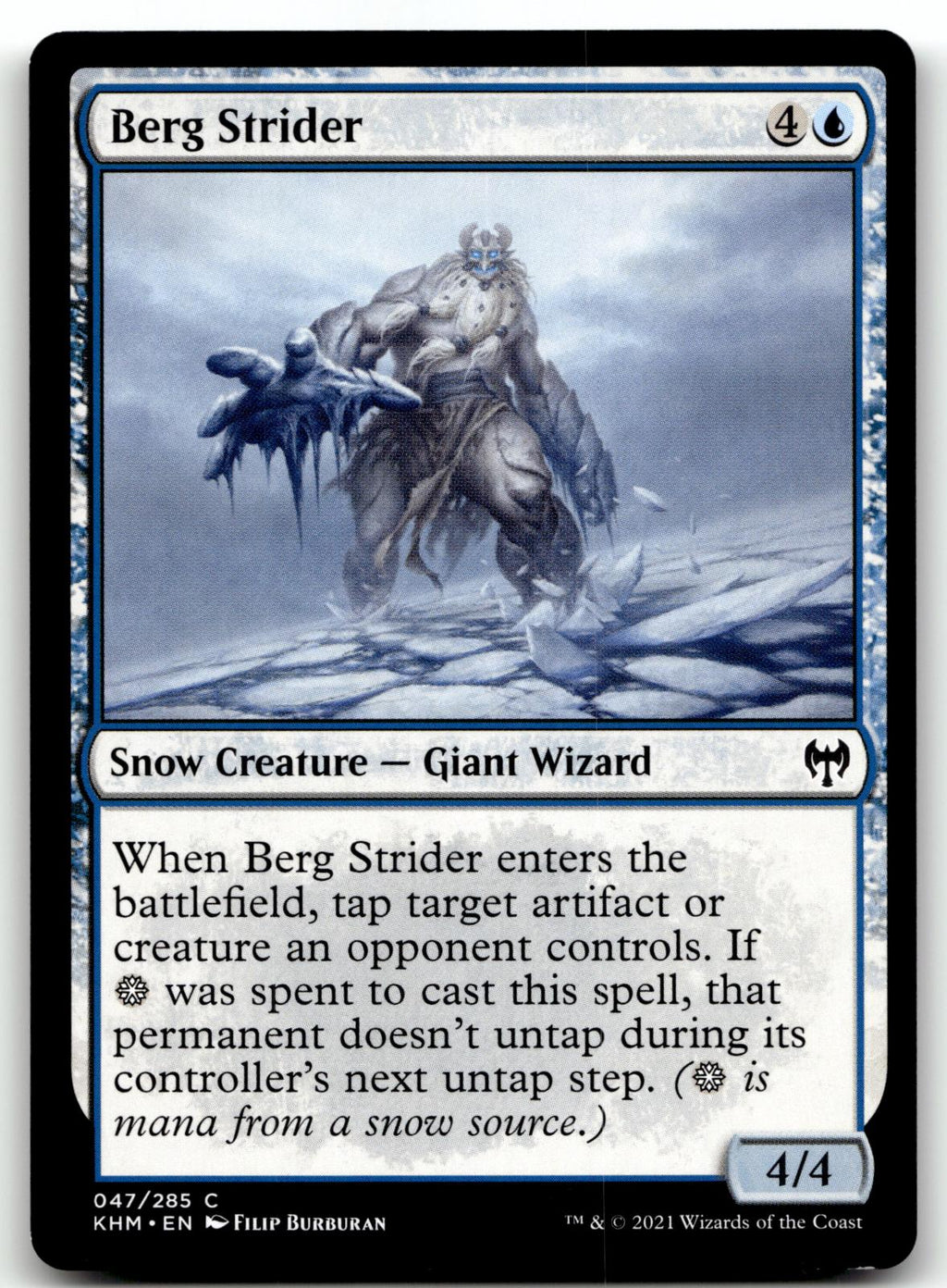 Berg Strider 47 Common Kaldheim Magic: The Gathering Near Mint