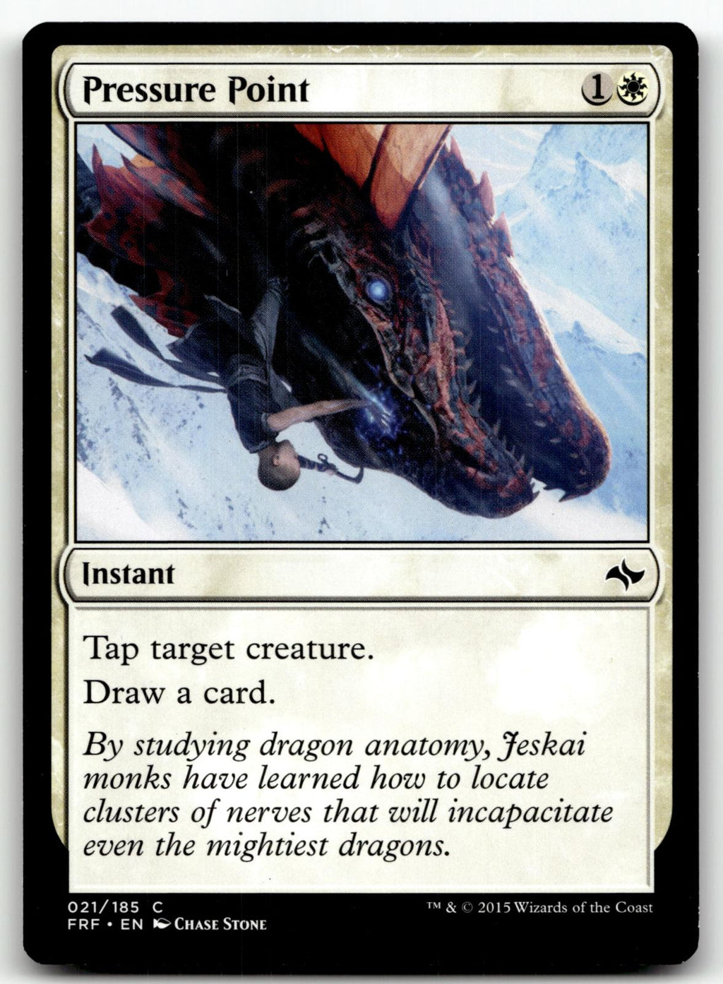 Pressure Point 21 Common Fate Reforged Magic: The Gathering Near Mint