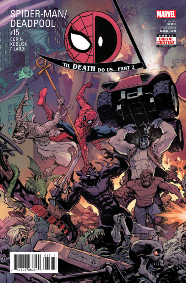 Spider-Man / Deadpool, Vol. 1 #15C (Variant Dave Williams Venomized Cover)