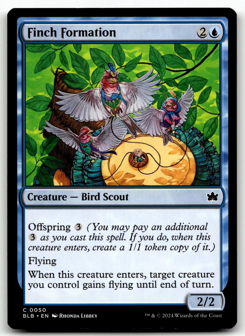 Finch Formation 50 Common Bloomburrow Magic: The Gathering Near Mint