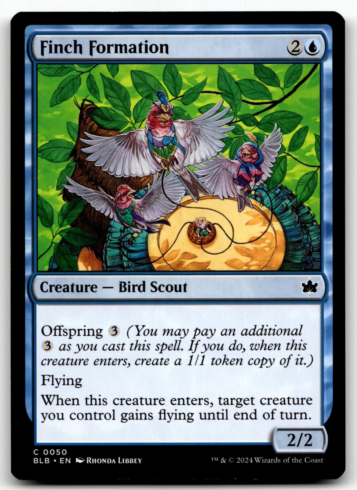 Finch Formation 50 Common Bloomburrow Magic: The Gathering Near Mint