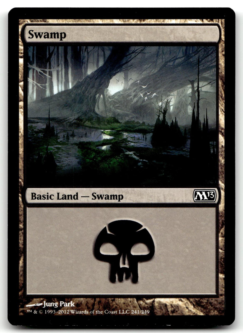Swamp (241) 241 Land Magic 2013 (M13) Magic: The Gathering Near Mint