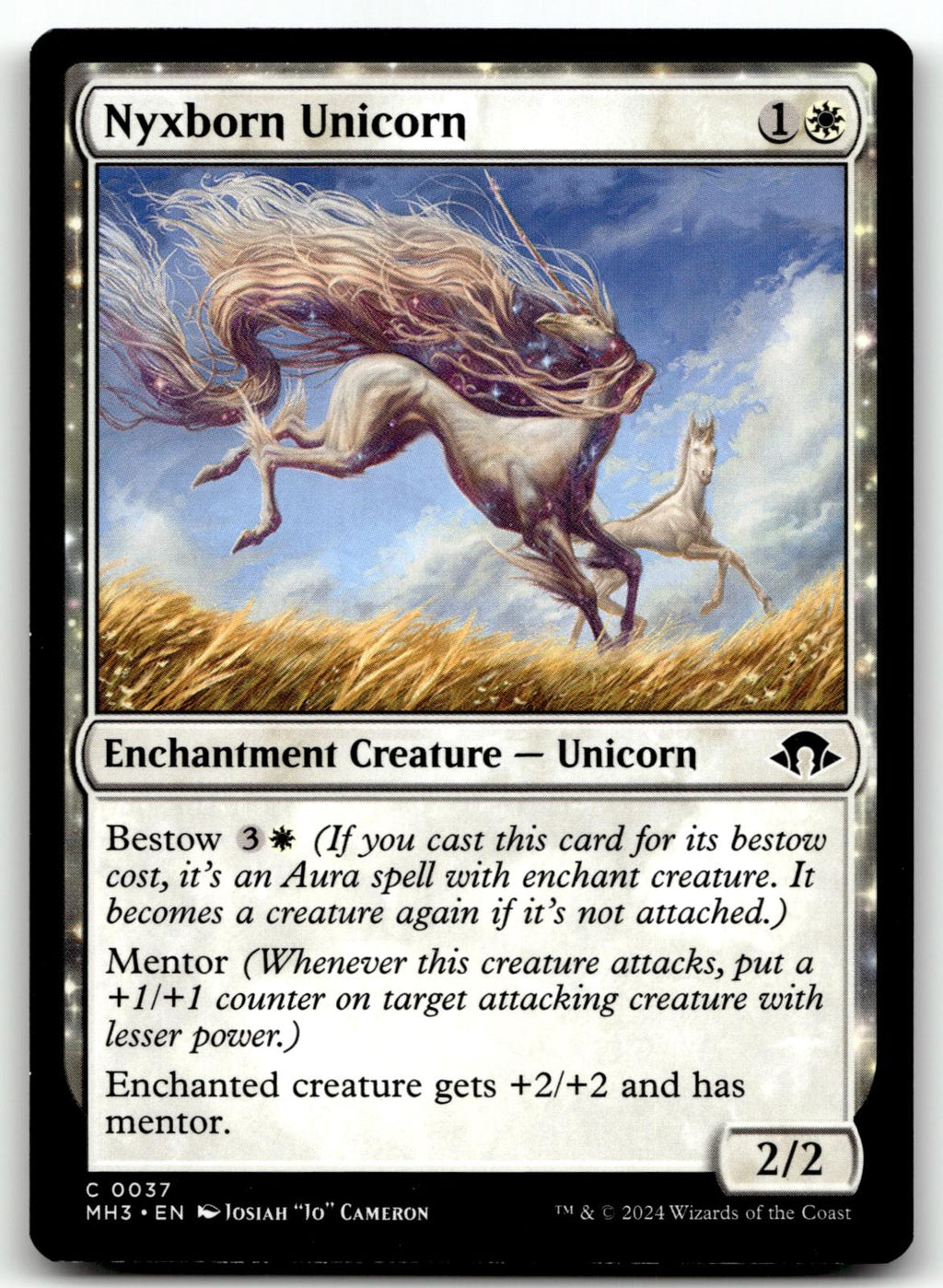 Nyxborn Unicorn 37 Common Modern Horizons 3 Magic: The Gathering Near Mint
