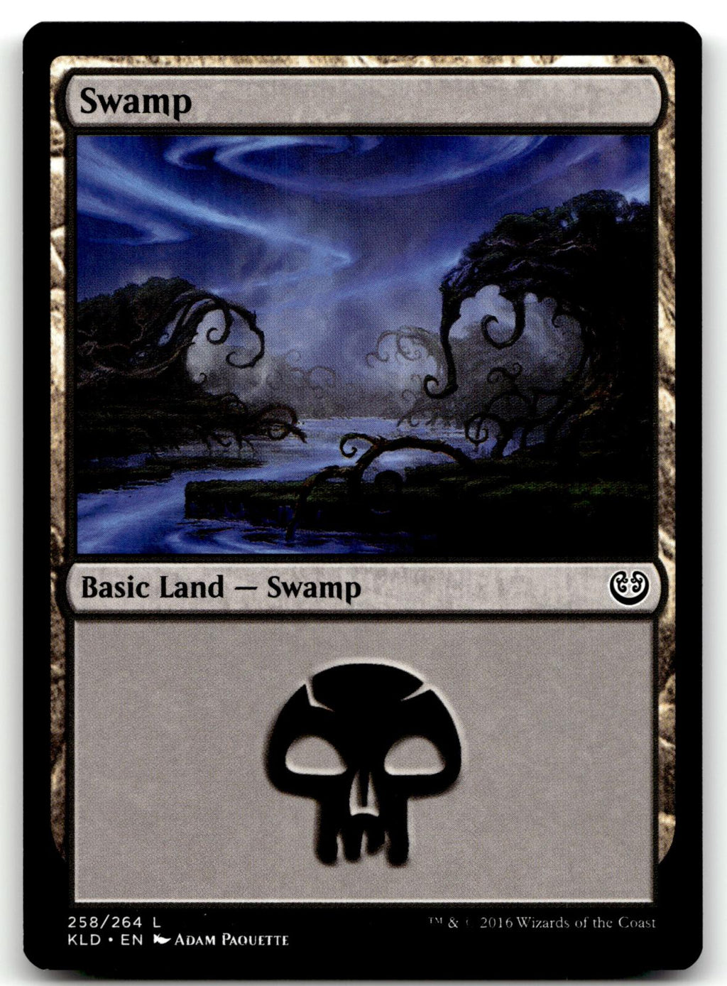 Swamp (258) 258 Land Kaladesh Magic: The Gathering Near Mint