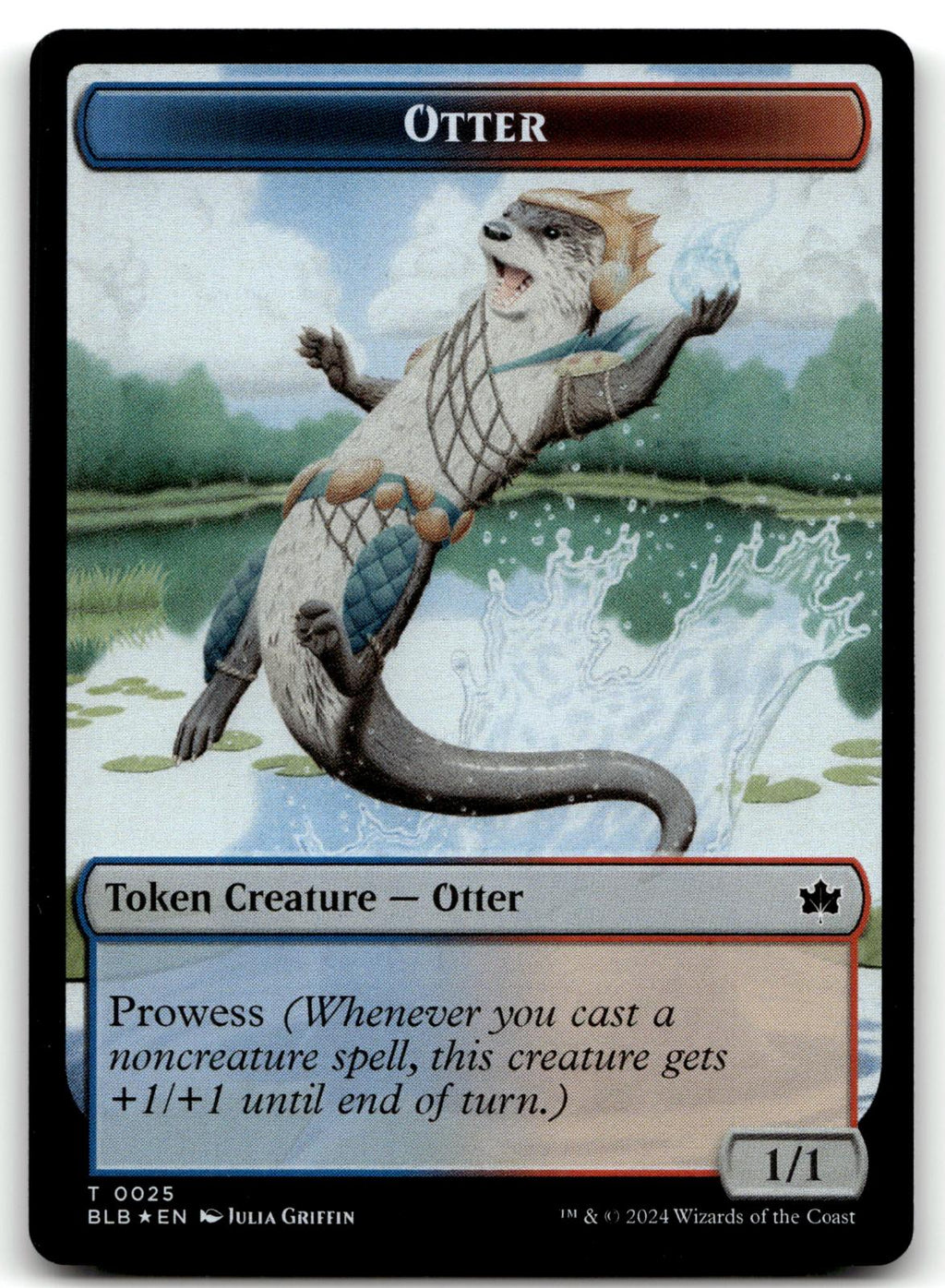 Thornplate Intimidator Token 16 Token Bloomburrow Magic: The Gathering Near Mint