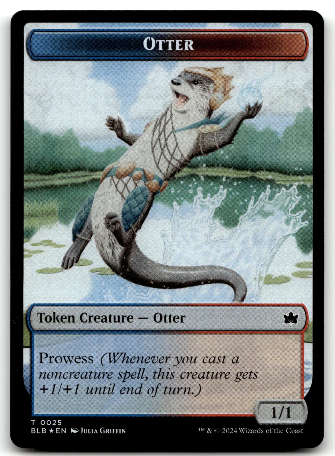 Thornplate Intimidator Token 16 Token Bloomburrow Magic: The Gathering Near Mint