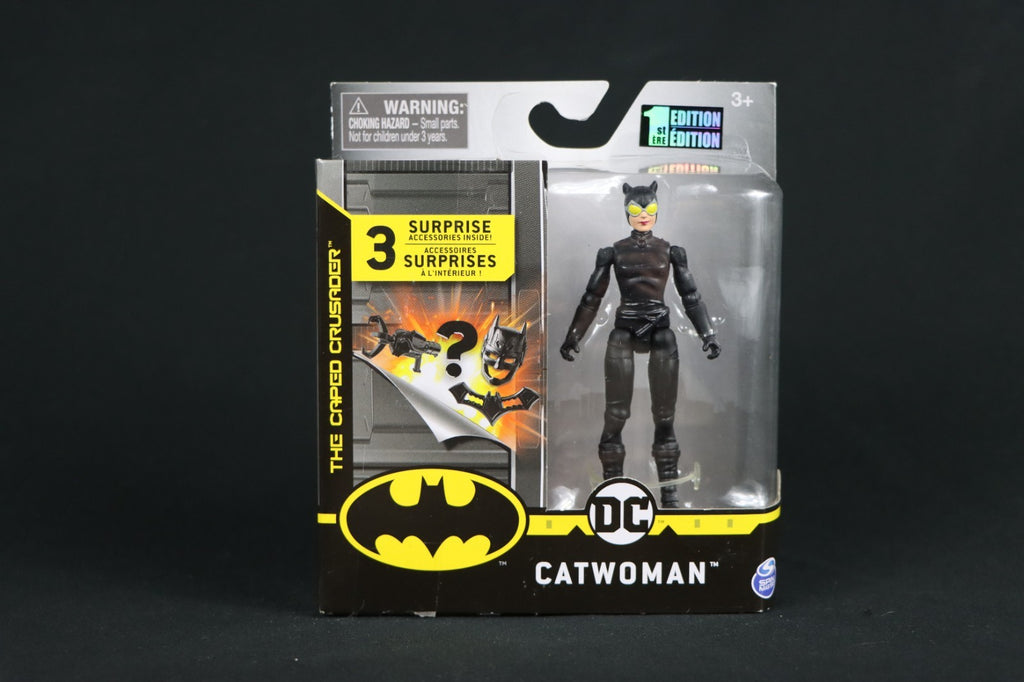 CATWOMAN Spin Master DC Caped Crusader Series 4” Action Figure 2020 1st Edition