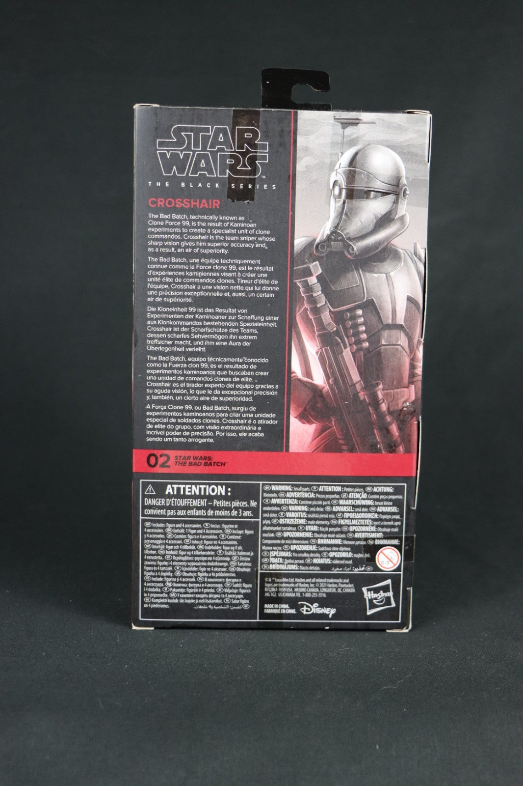 Hasbro Star Wars The Black Series Crosshair 6" Action Figure