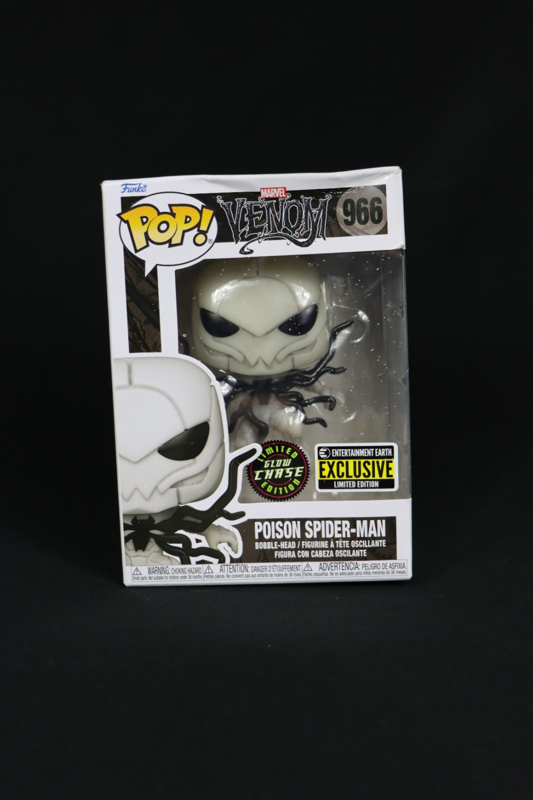Funko Pop! Vinyl: Marvel - Poison Spider-Man (Chase) (Glows in the Dark) -...