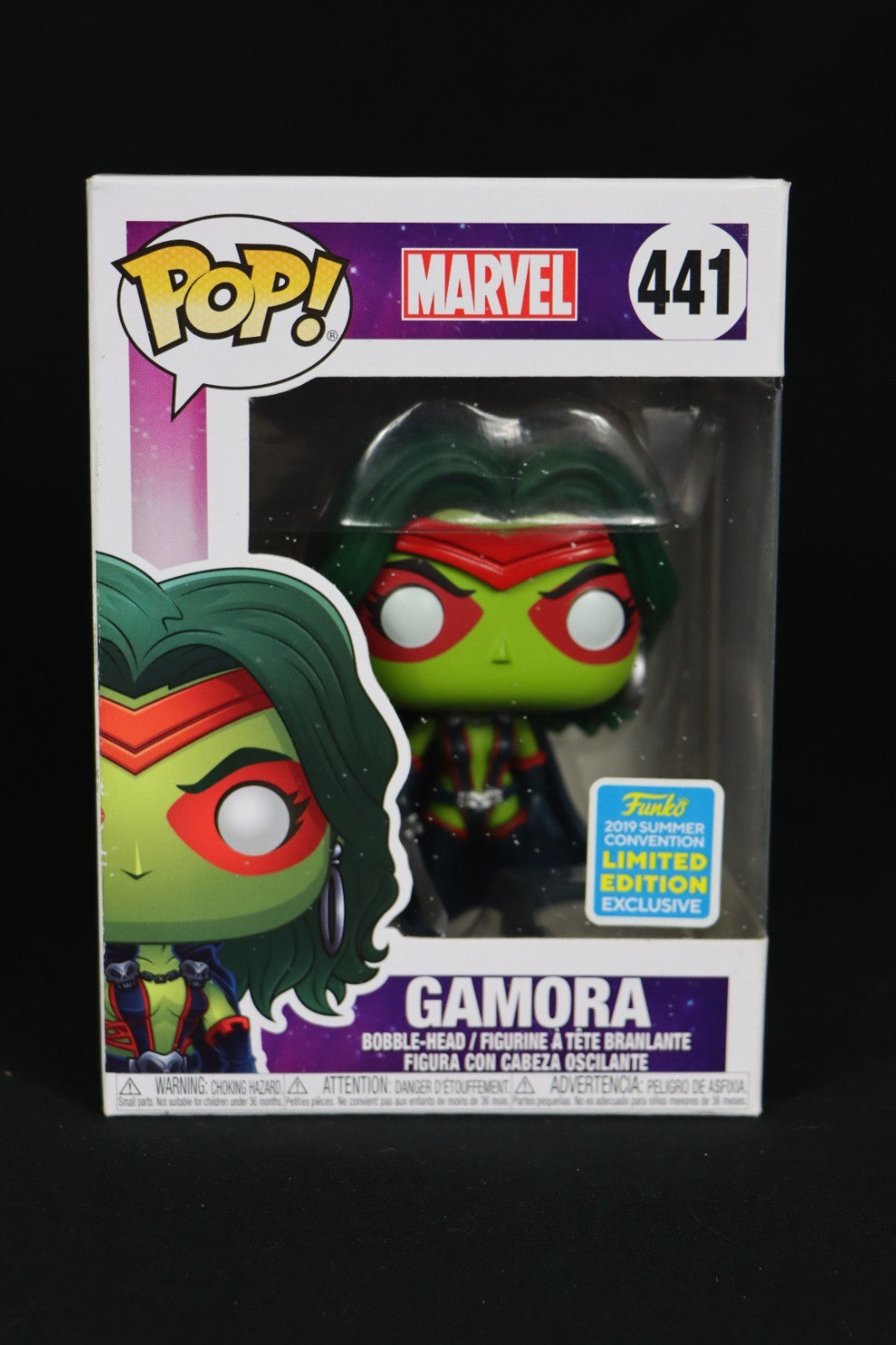 Funko Pop! Vinyl Figure - Marvel #441 - Gamora [Comics] - 2019 Summer Exclusive