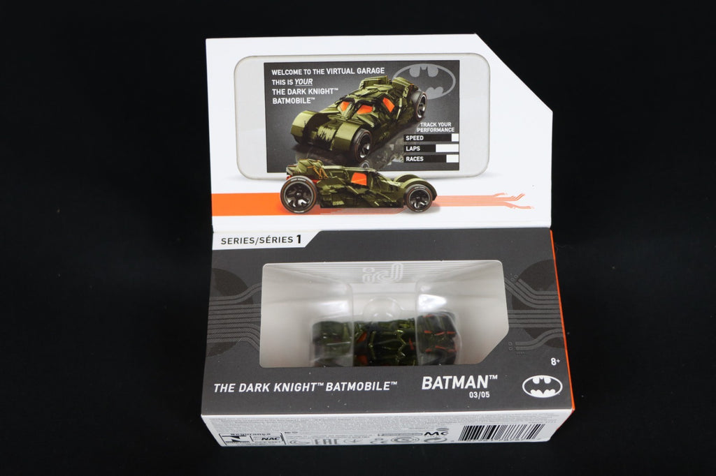 Hot Wheels id DARK KNIGHT BATMOBILE (great condition) Batman Limited Run 2018