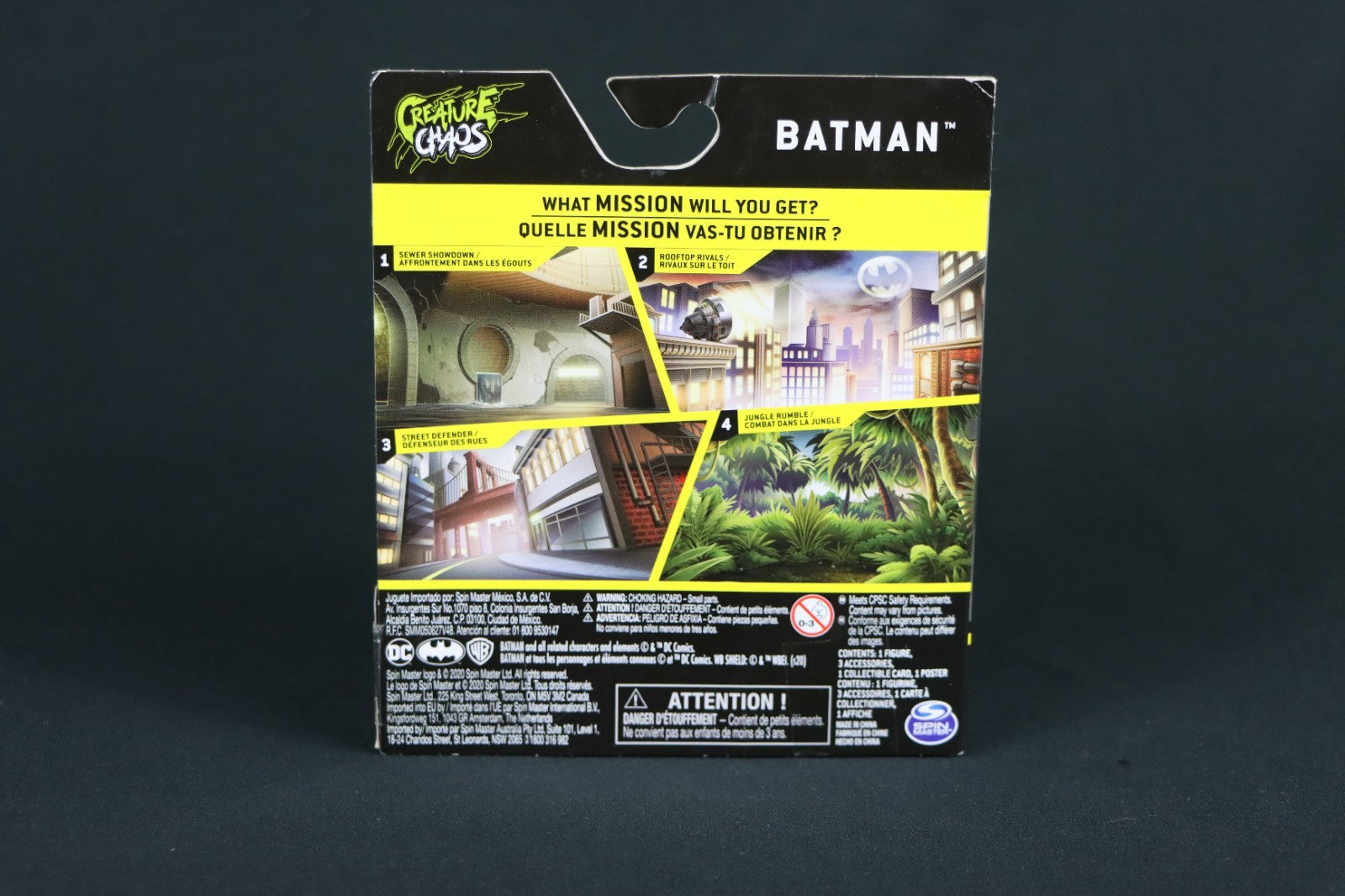 DC Comics - "Heavy Armored Batman" Cape Crusader 4 inch action figure - 1st Ed