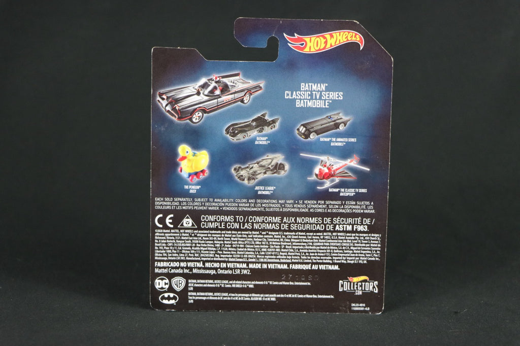 2021 New Hot Wheels Collectors Classic TV Series Batman DC Diecast Car Batmobile