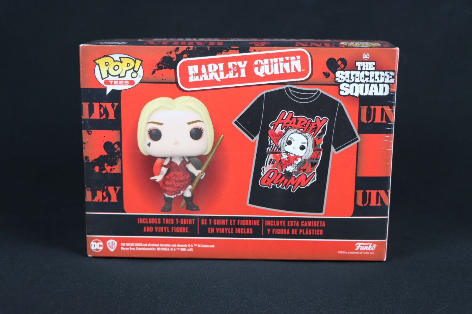 Funko Pop! Tees Target Exclusive The Suicide Squad Harley Quinn