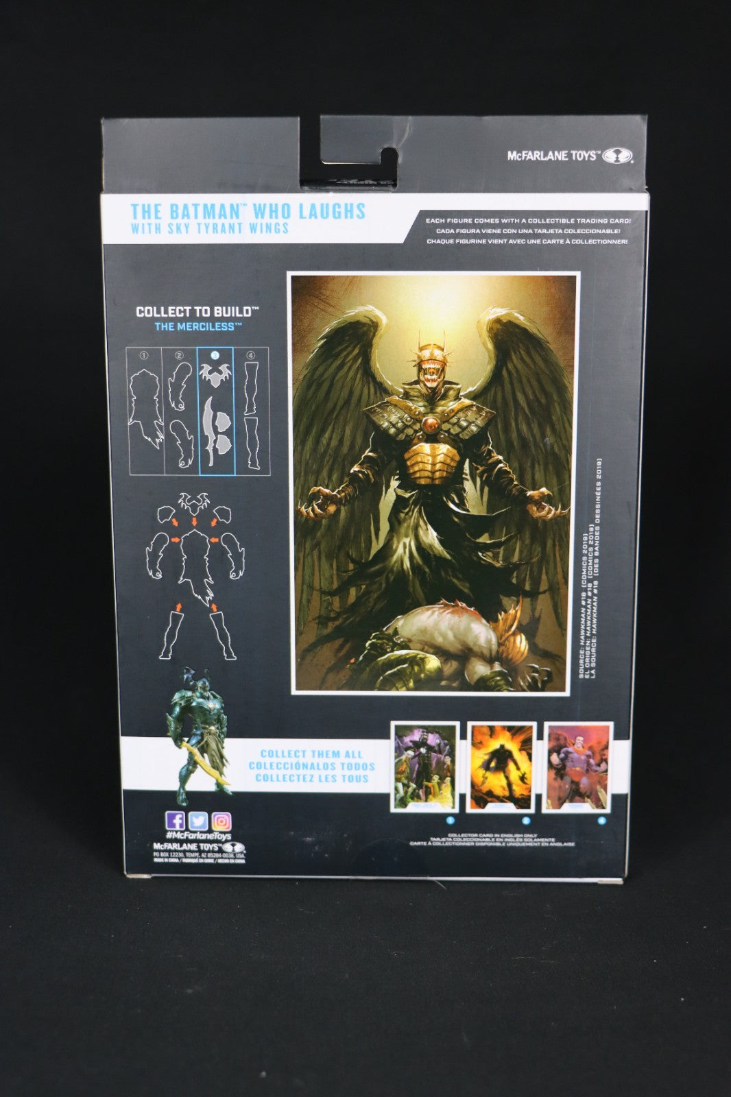 DC Multiverse Batman Who Laughs with Sky Tyrant Wings 7" Action Figure BAF