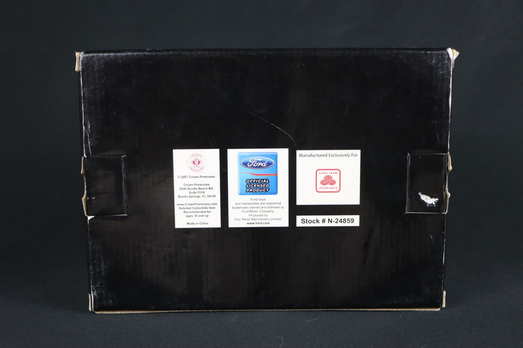 State Farm 1920s Ford Model T Collectors Tin Set  Fire Engine & Touring Car