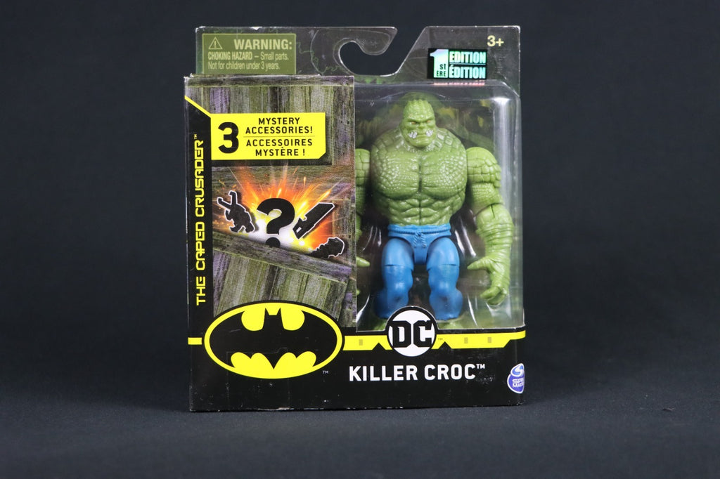 NEW DC COMICS KILLER CROC 4" ACTION FIGURE The CAPED CRUSADER! NEW IN BOX!!
