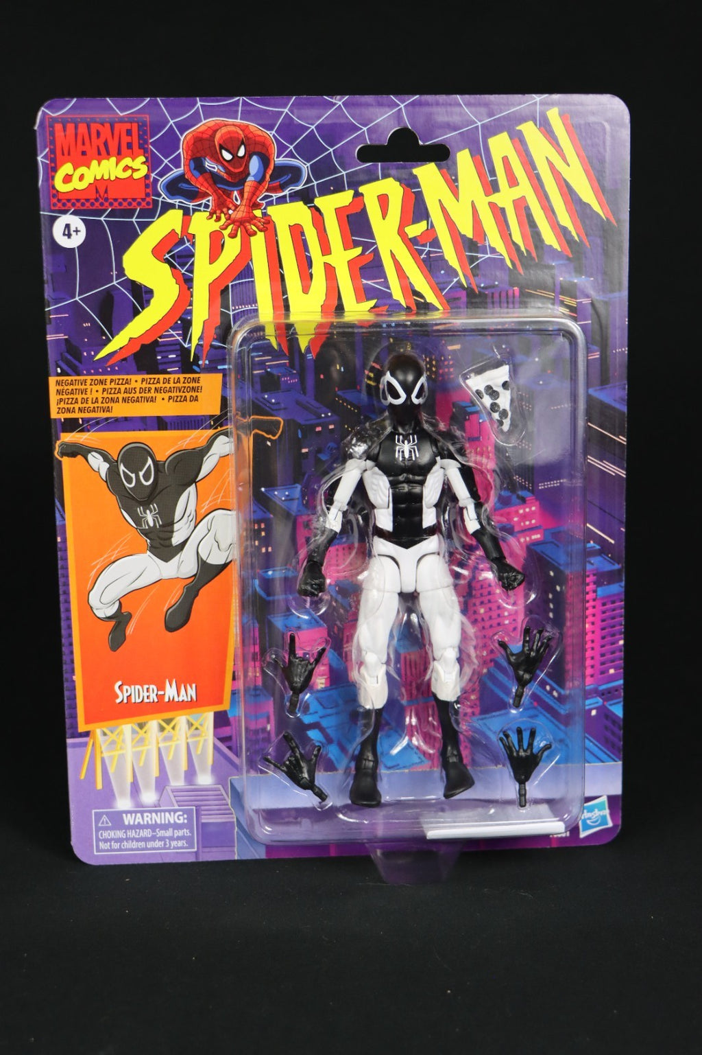 Hasbro Marvel Legends 6" Retro Collection Spider-Man [Black and White Suite]