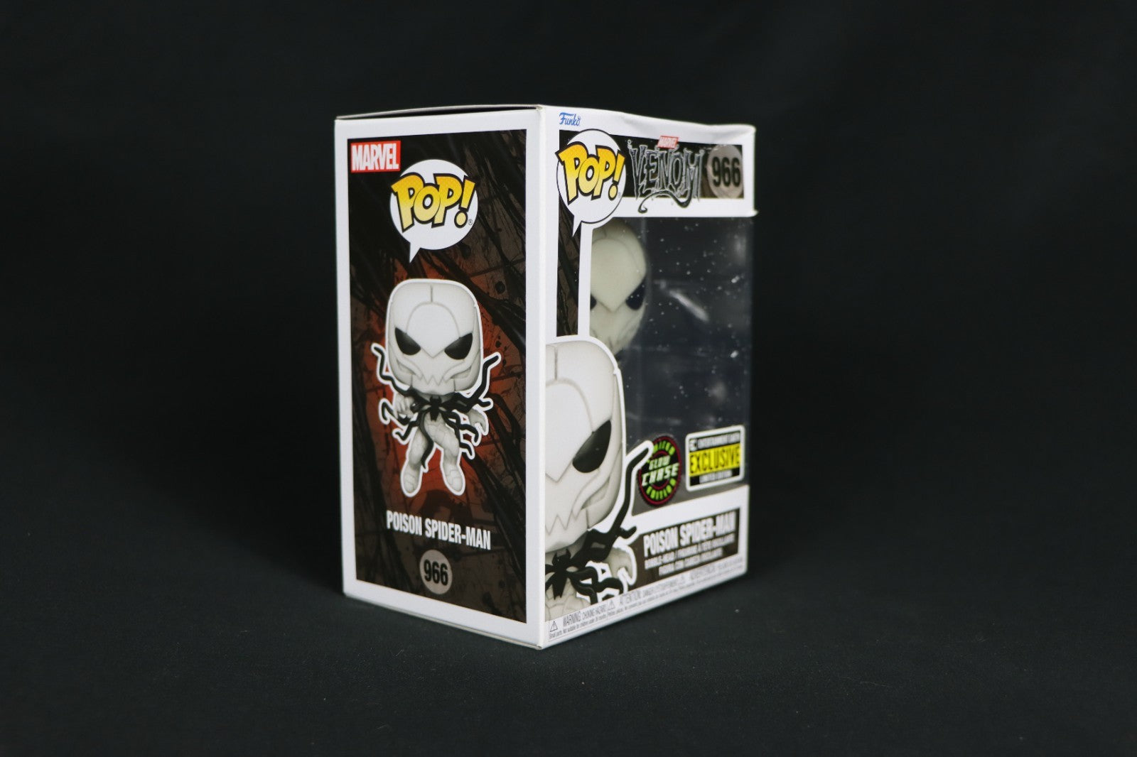 Funko Pop! Vinyl: Marvel - Poison Spider-Man (Chase) (Glows in the Dark) -...