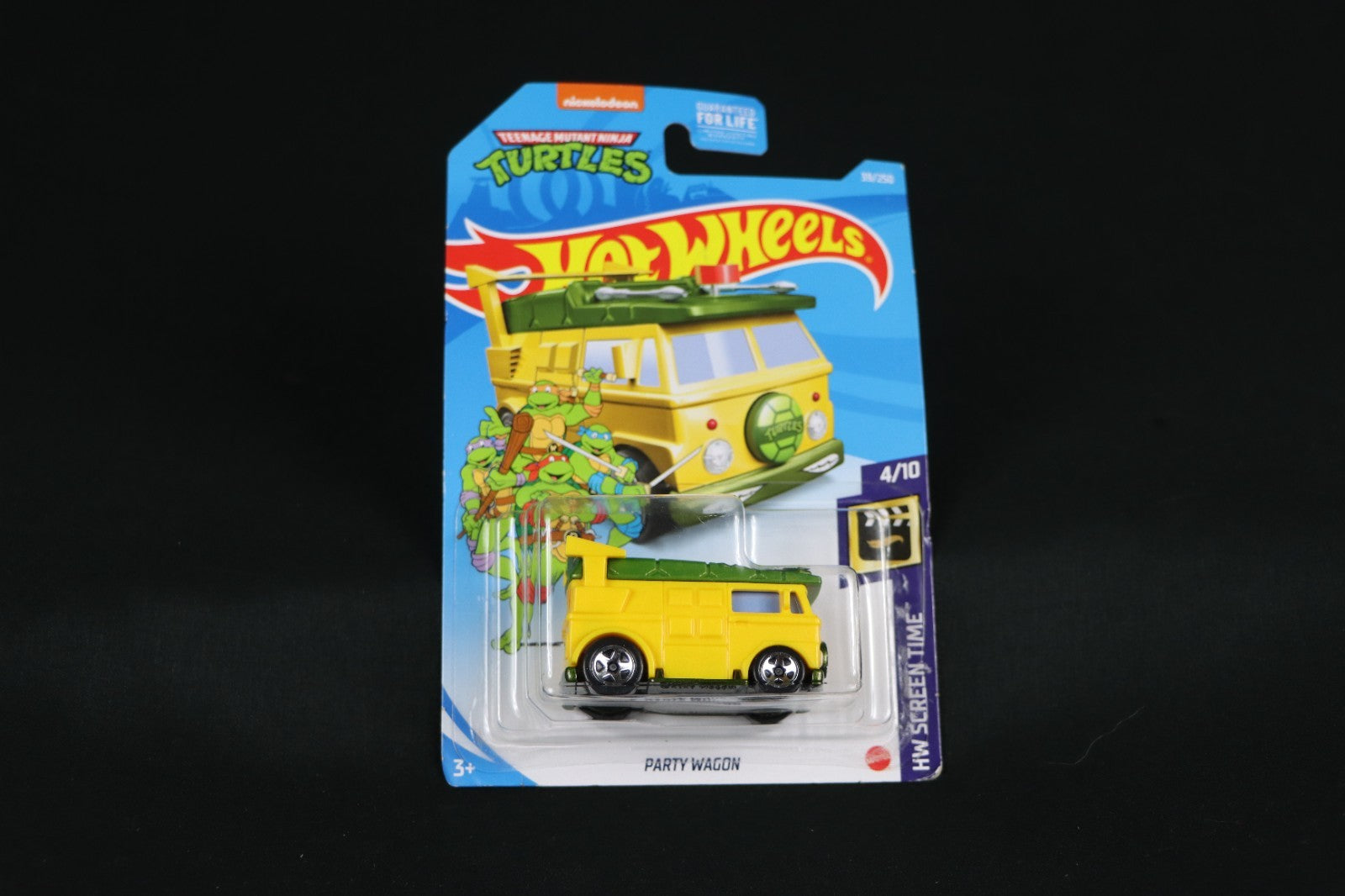 Hot Wheels Tmnt Party Wagon 39/250 Nickelodeon Ninja Turtles
