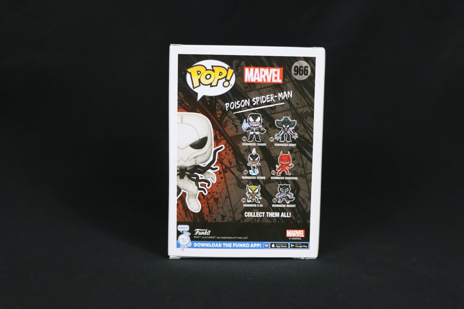 Funko Pop! Vinyl: Marvel - Poison Spider-Man (Chase) (Glows in the Dark) -...
