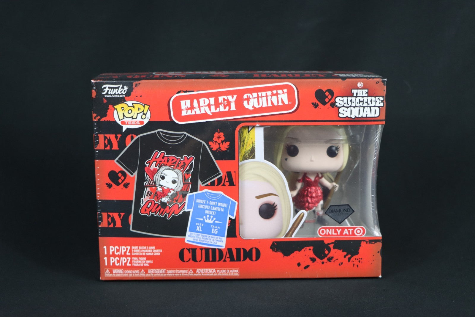 Funko Pop! Tees Target Exclusive The Suicide Squad Harley Quinn