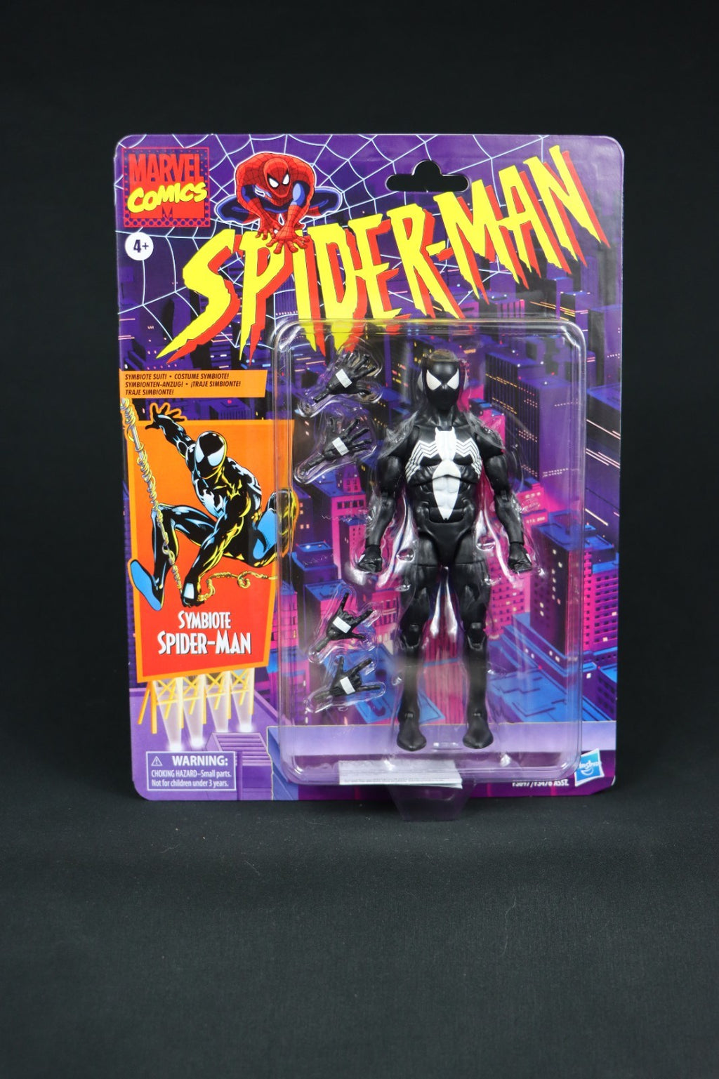 Hasbro Marvel Legends Symbiote Spider-Man 6 inch Action Figure - F3697