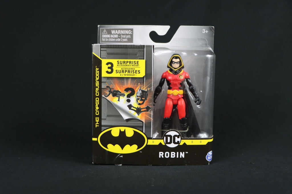 DC Comics Action Figure Caped Crusader Robin Red with Black Hood Hooded NIB