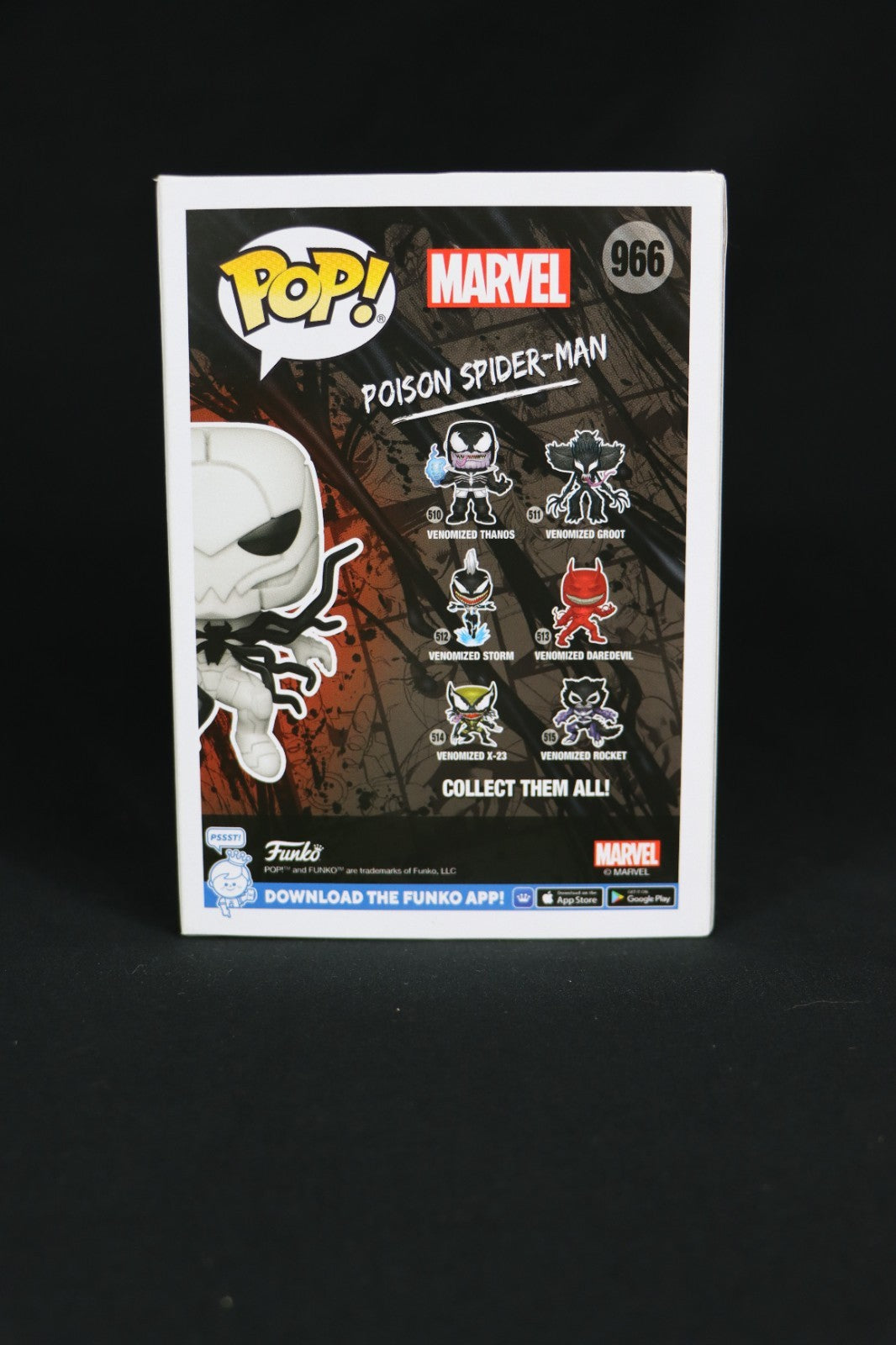 Funko Pop! Vinyl: Marvel - Poison Spider-Man - Entertainment Earth (EE)...