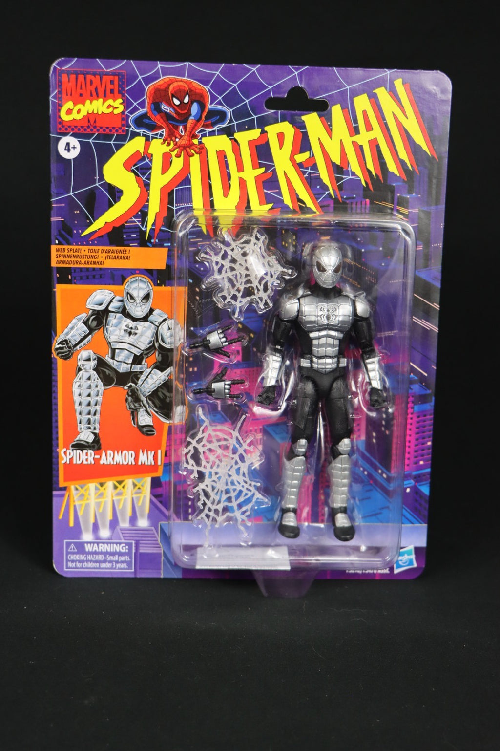 Hasbro Marvel Legends Retro Spider-Armor MK-I 6" Action Figure (F3698)