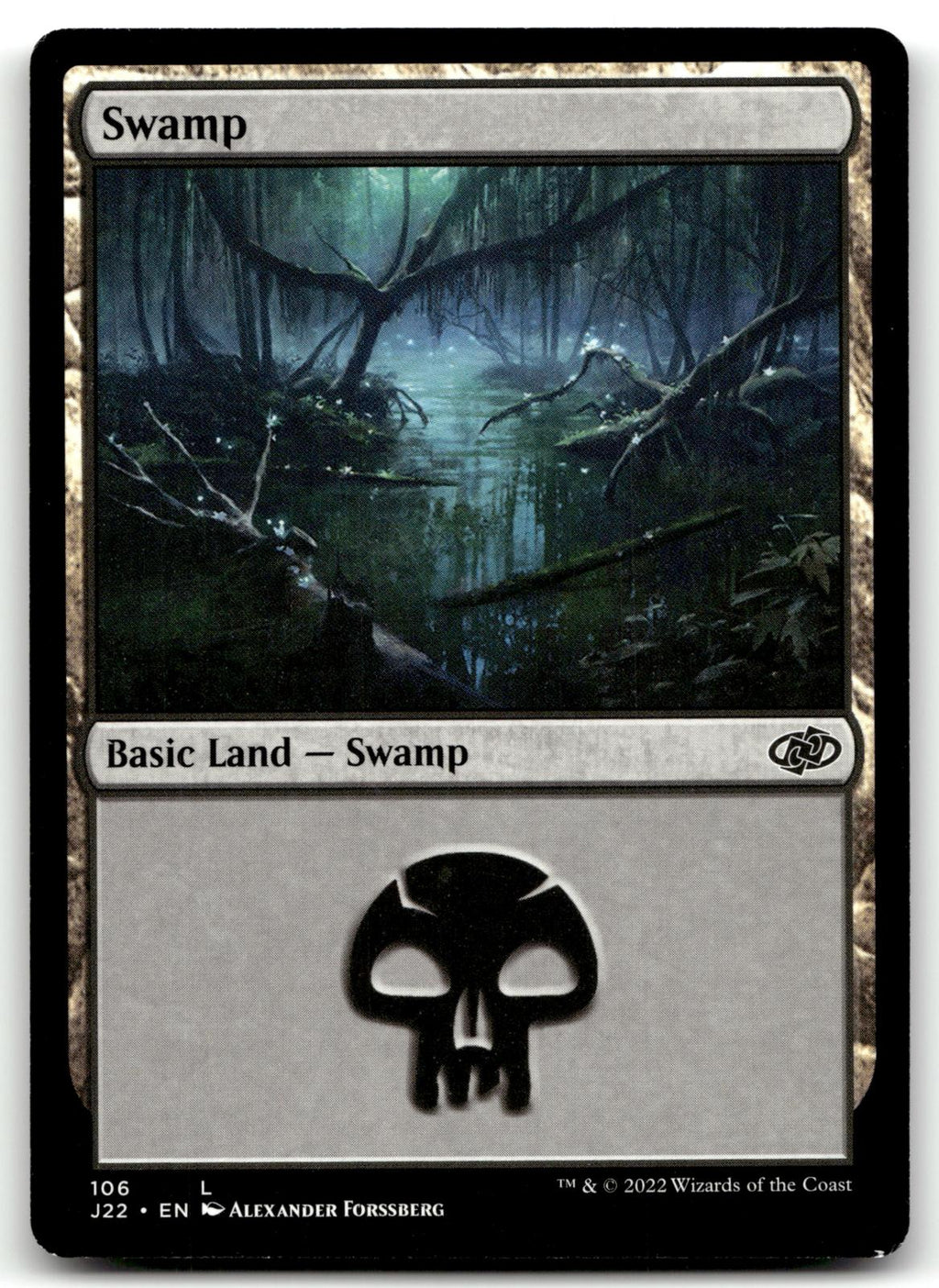 Swamp (106) 106 Land Jumpstart 2022 Magic: The Gathering Near Mint