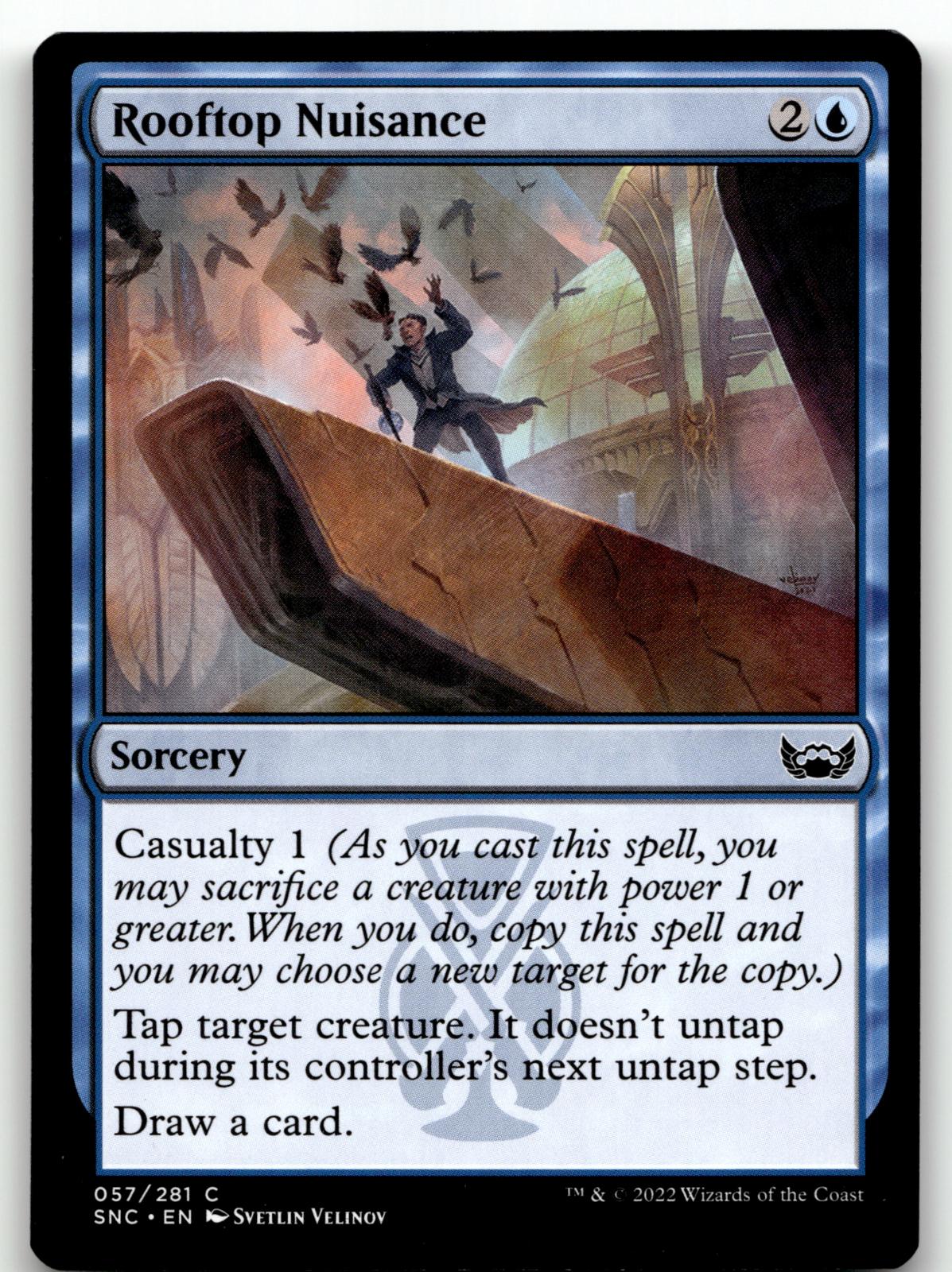 Rooftop Nuisance 57 Common Streets of New Capenna Magic: The Gathering Near Mint