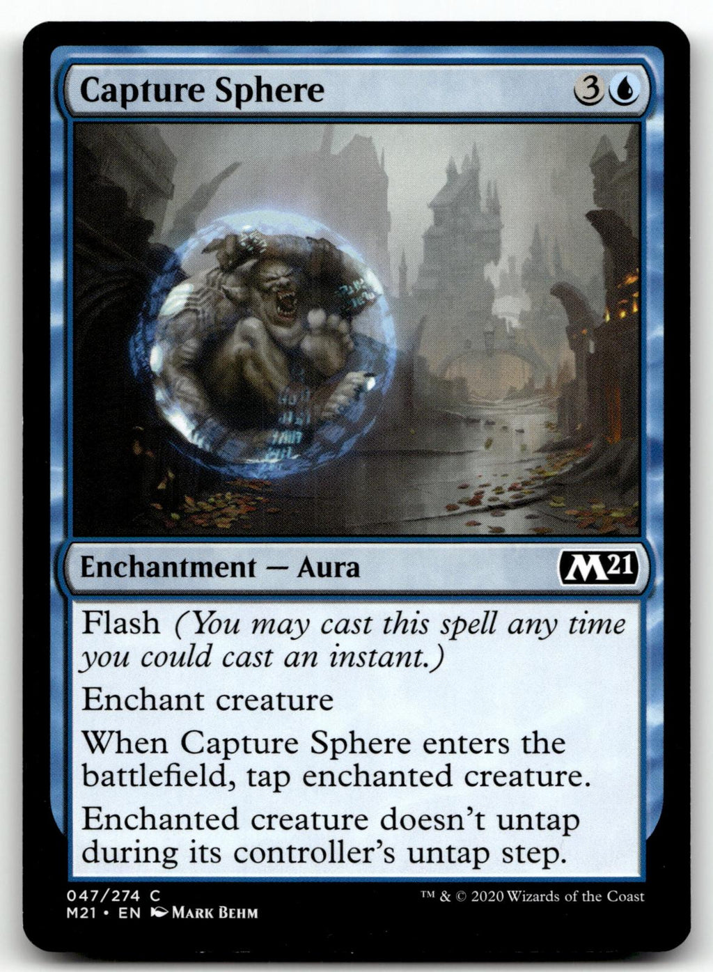 Capture Sphere 47 Common Core Set 2021 Magic: The Gathering Near Mint