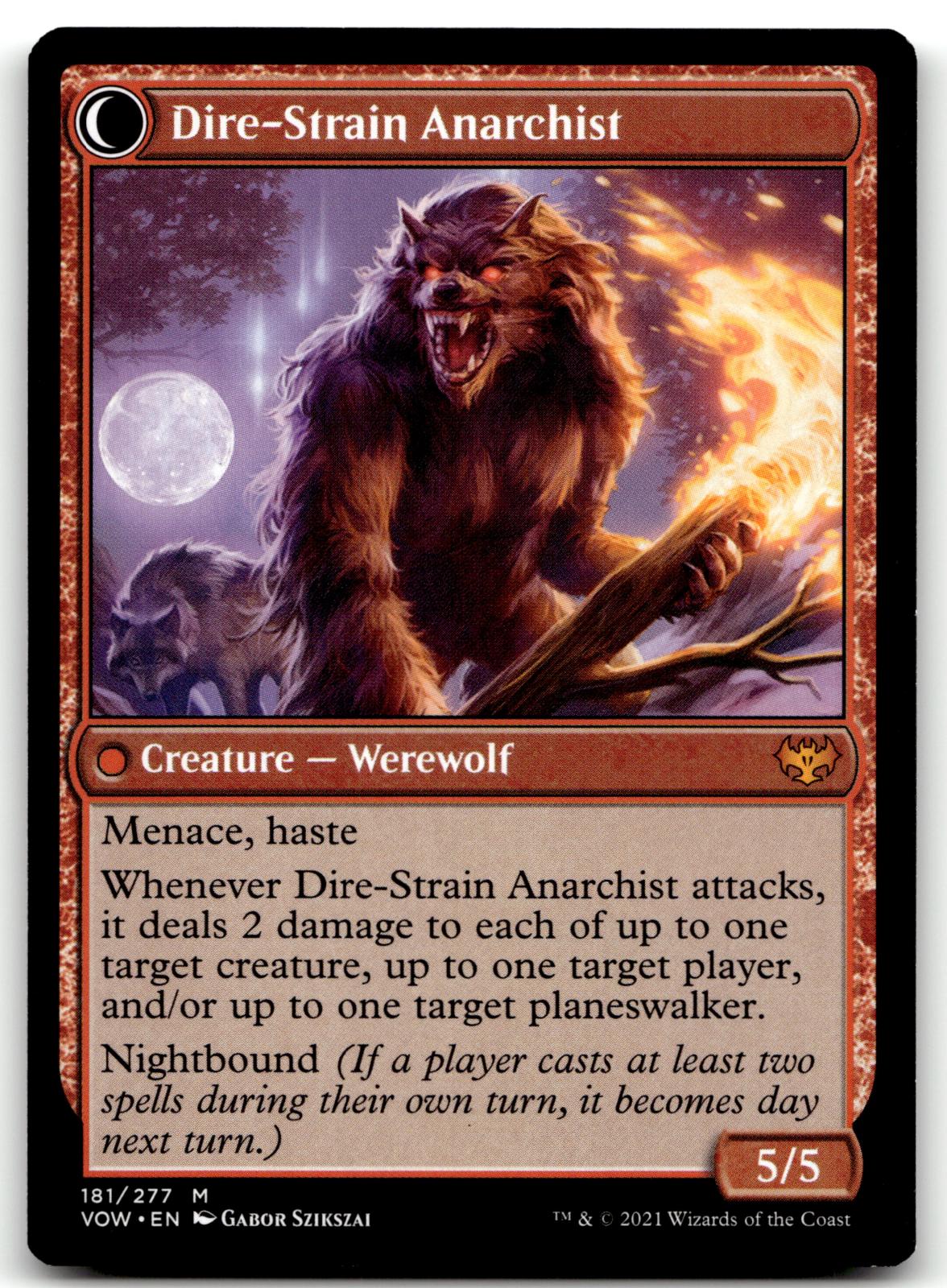 Volatile Arsonist 181 Mythic Innistrad: Crimson Vow Magic: The Gathering NM