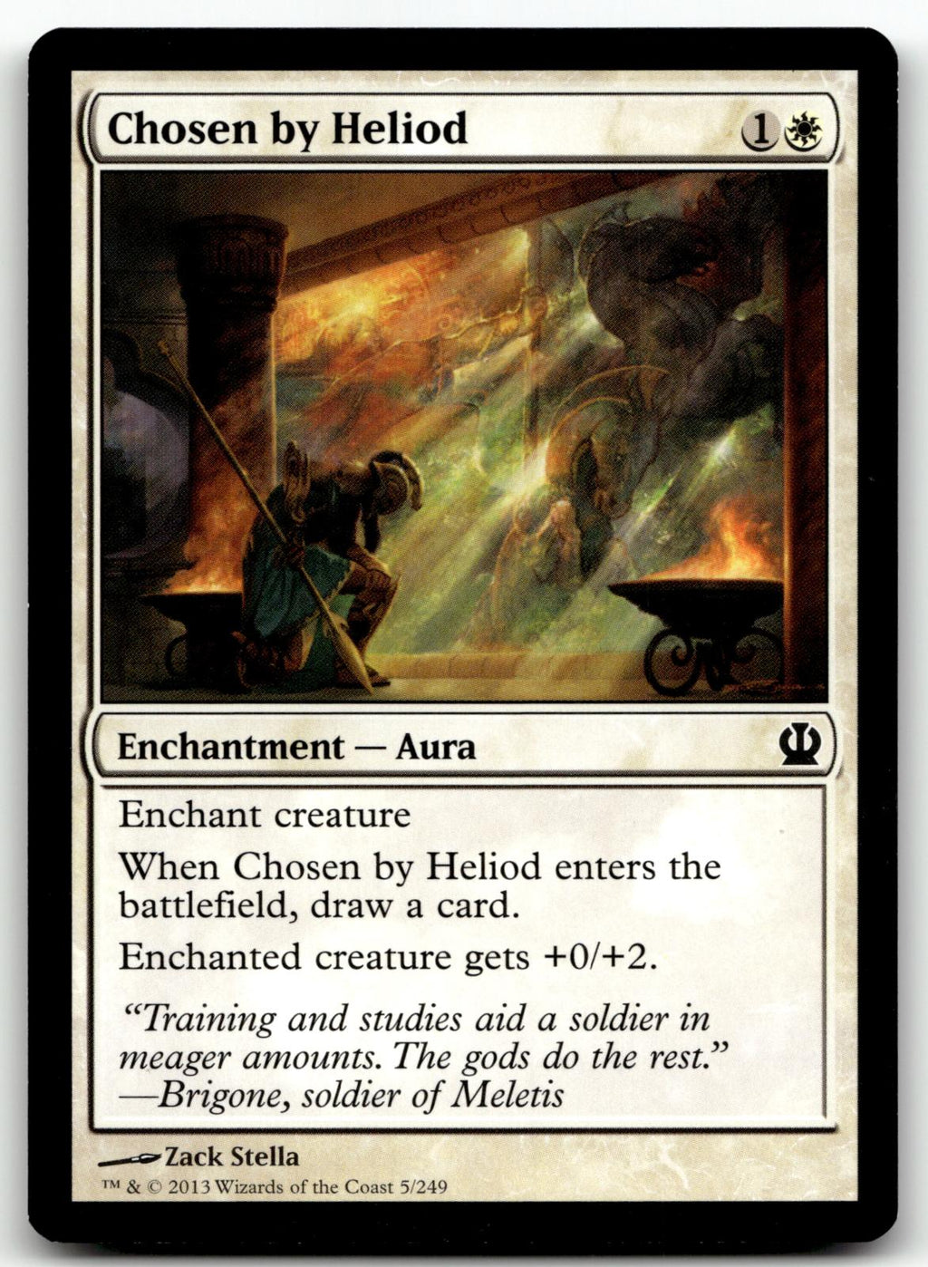 Chosen by Heliod 5 Common Theros Magic: The Gathering Near Mint
