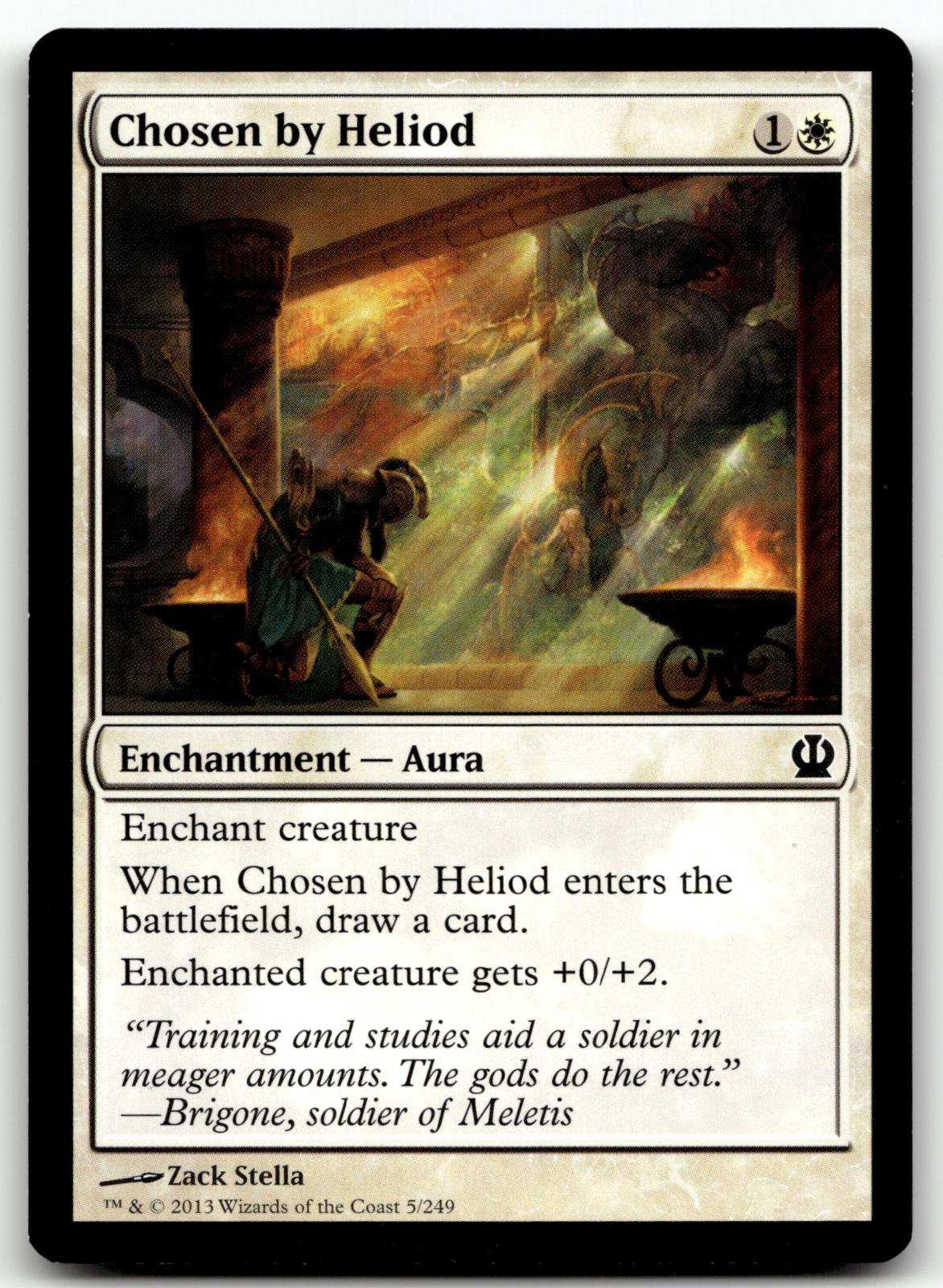 Chosen by Heliod 5 Common Theros Magic: The Gathering Near Mint
