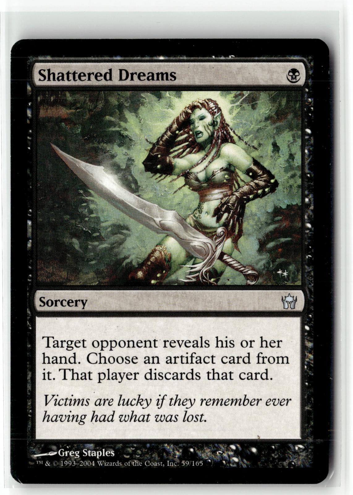 Shattered Dreams 59 Uncommon Fifth Dawn Magic: The Gathering Near Mint