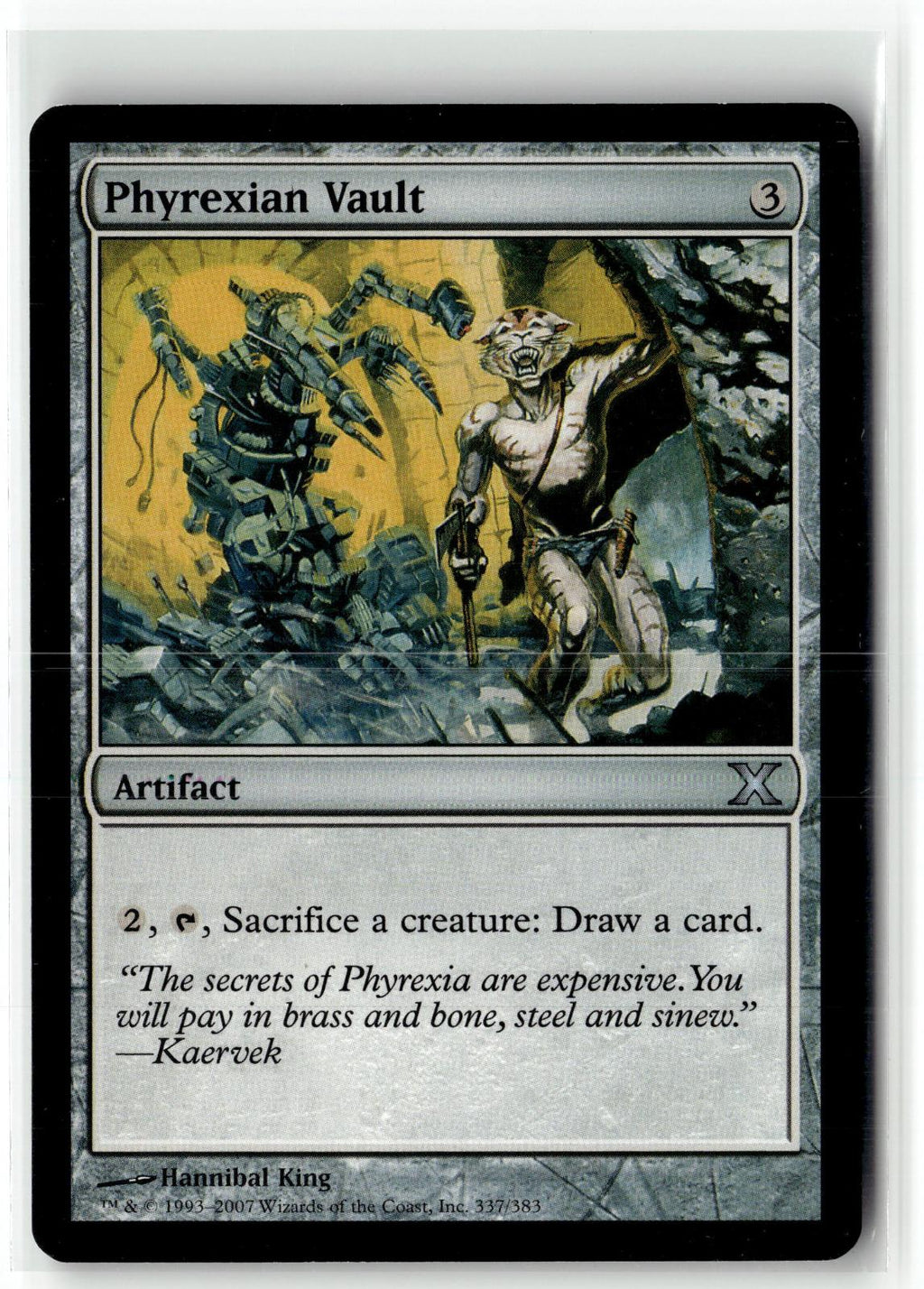 Phyrexian Vault 337 Uncommon 10th Edition Magic: The Gathering Near Mint